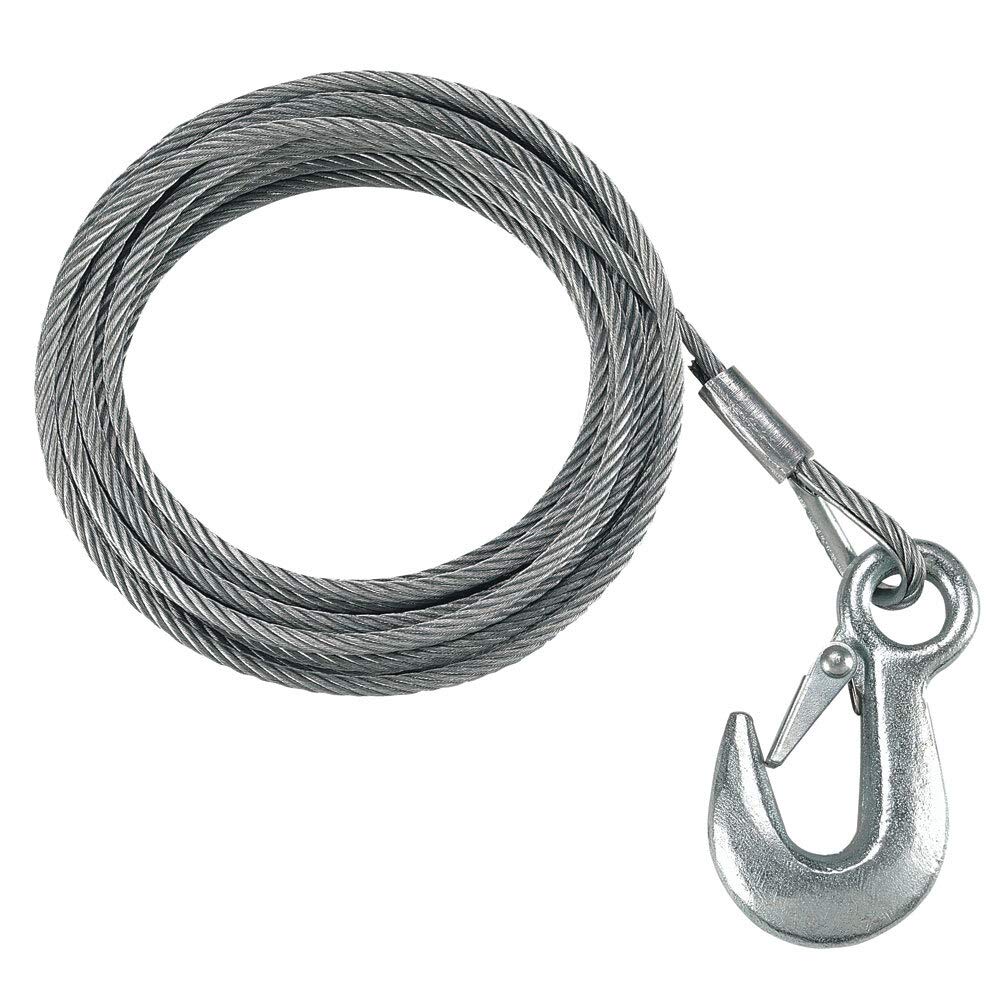 Fulton 3/16 x 25 Galvanized Marine Boat Winch Cable - 4200 Lbs Breaking Strength