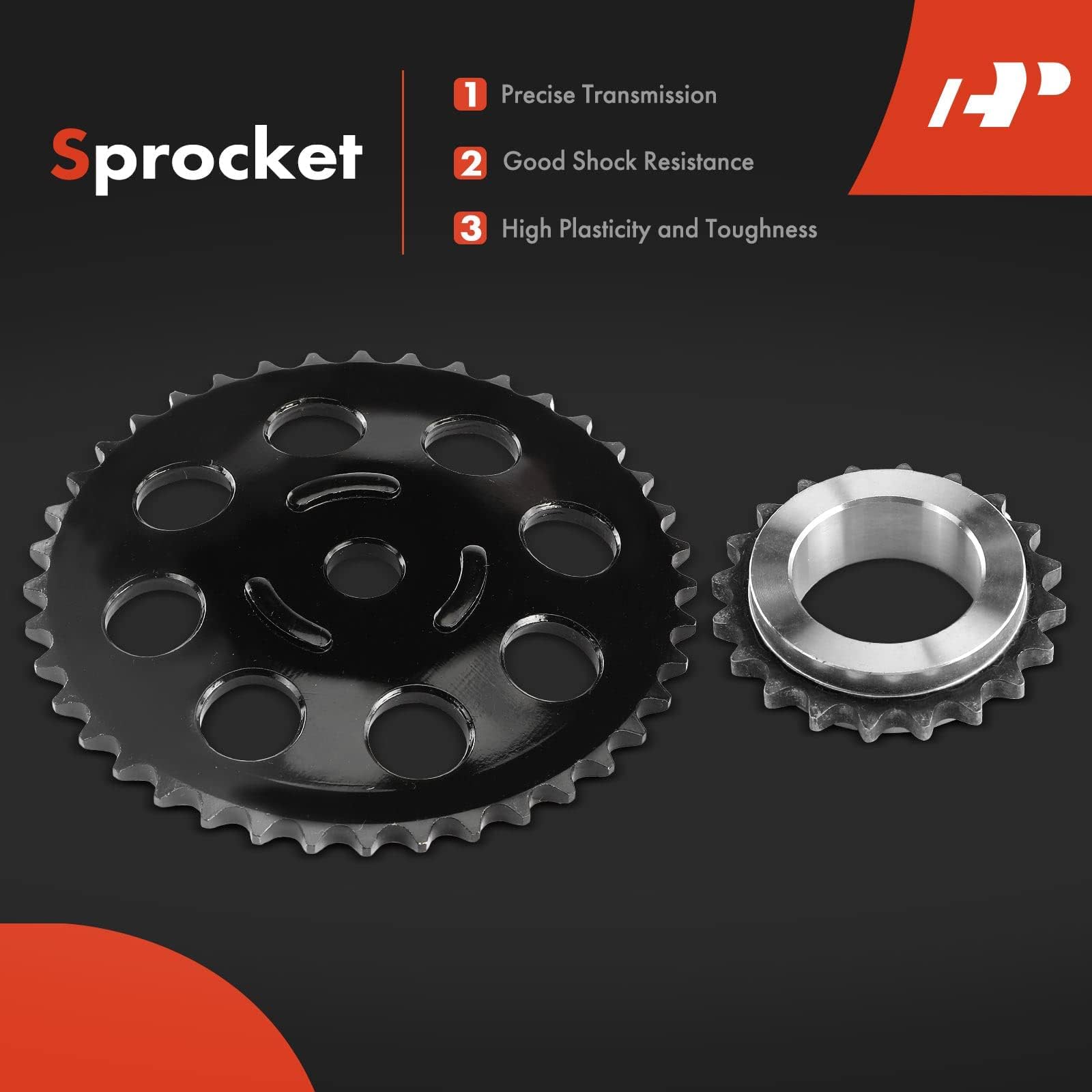 A-Premium Engine Timing Chain Kit W/Tensioner & More [Fits Dohc, 4Cyl 1.6L] Compatible With Mini Cooper [R56 Series] 2007-2012, Turbo, Replace# 11314609483, 11317534833, 11317516088, 11217534654