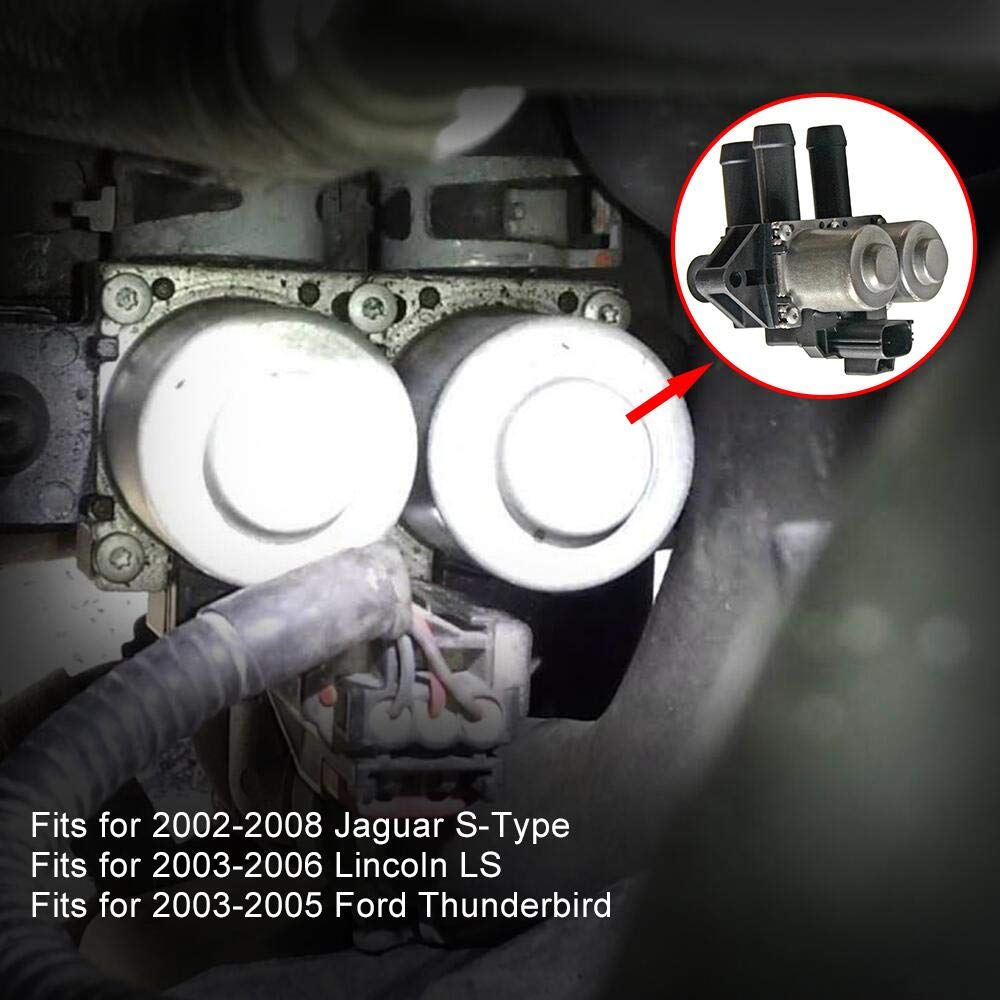 Surwit Xr840091 Heater Control Valve Compatible With 2003 2004 2005 F'-Ord Thunderbird 2002-2008 Jaguar S-Type 2003-2006 Lincoln Ls - Replace Part Number 2R8Z18495Aa