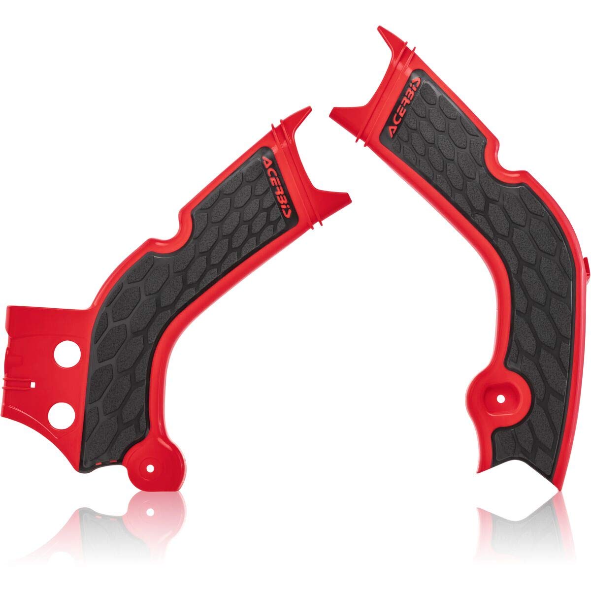 Acerbis X-Grip Frame Guard - Red/Black (2736331018), One Size