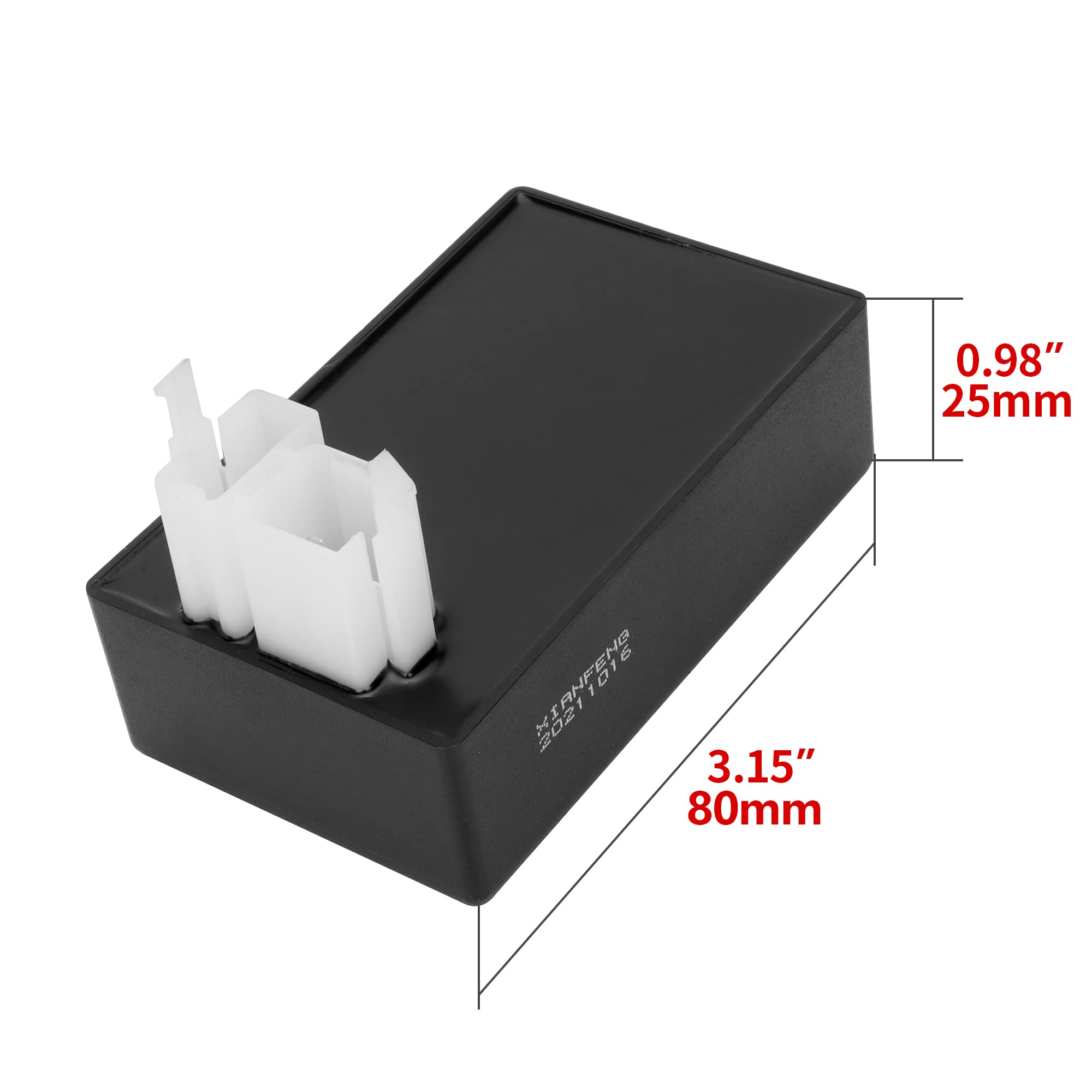 6 Pin Dc Cdi Box Replacement For Cg150Cc 200Cc 250Cc Vertical Engine Atv Quad Scooter Go Karts Dirt Bike