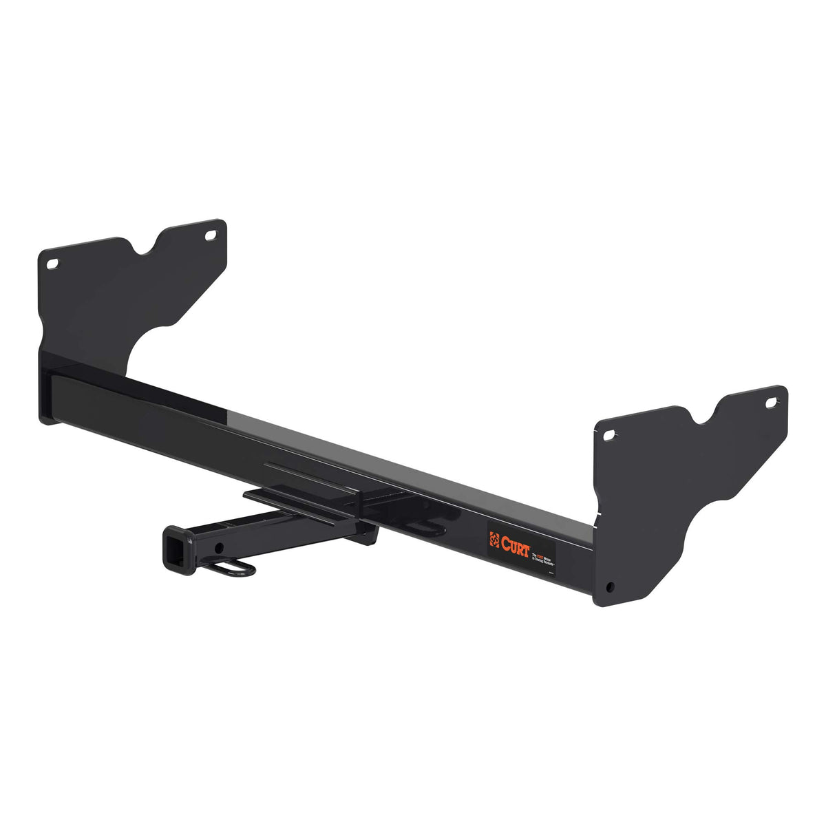 CURT 12177 Class 2 Trailer Hitch, 1-1/4-Inch Receiver, Compatible with Select Volkswagen Tiguan, GLOSS BLACK POWDER COAT
