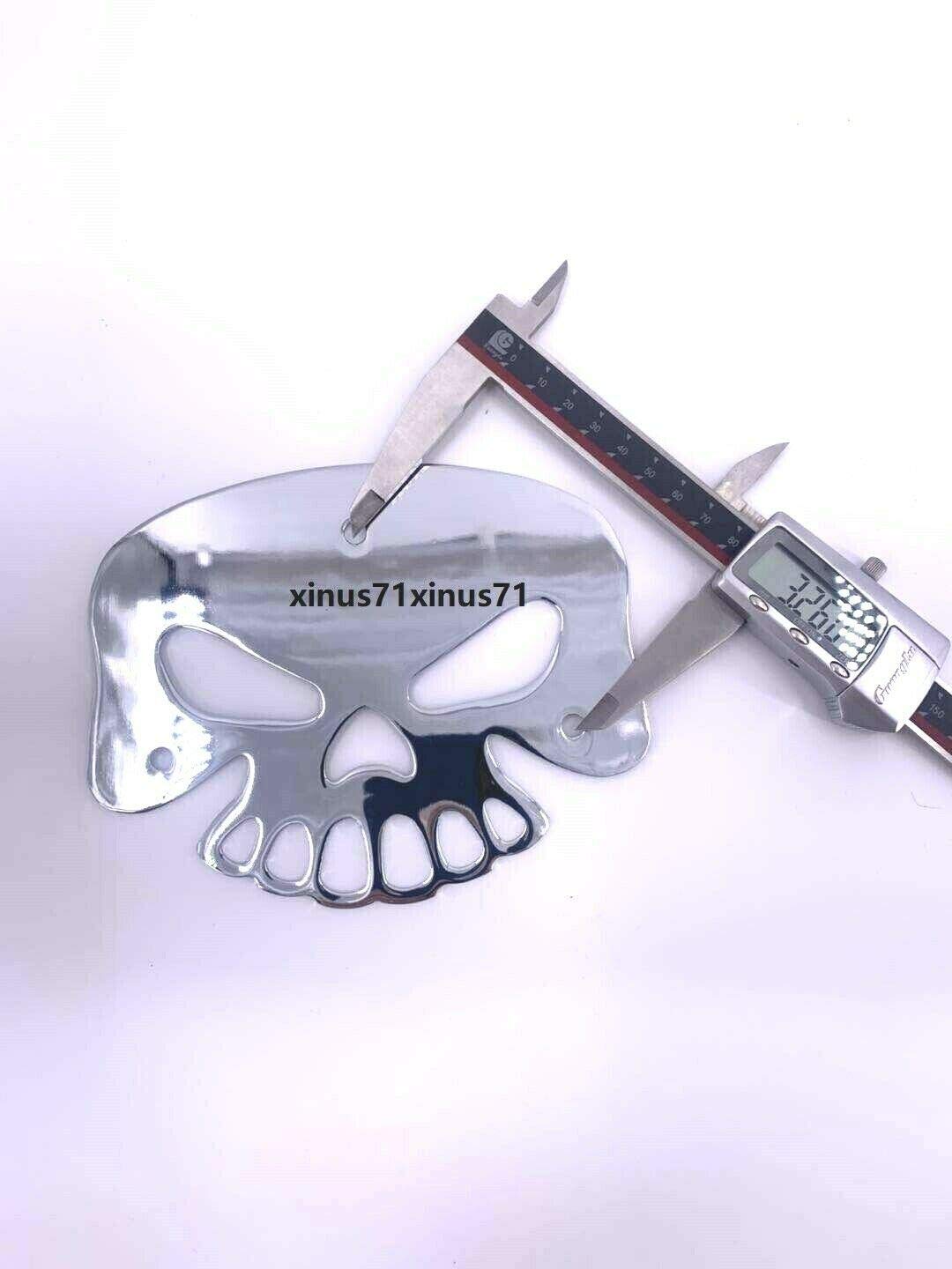 JMEI New Skull Mounting Bracket for 1997-2020 Harley Davidson Touring Models Sissy Bar Pad USA