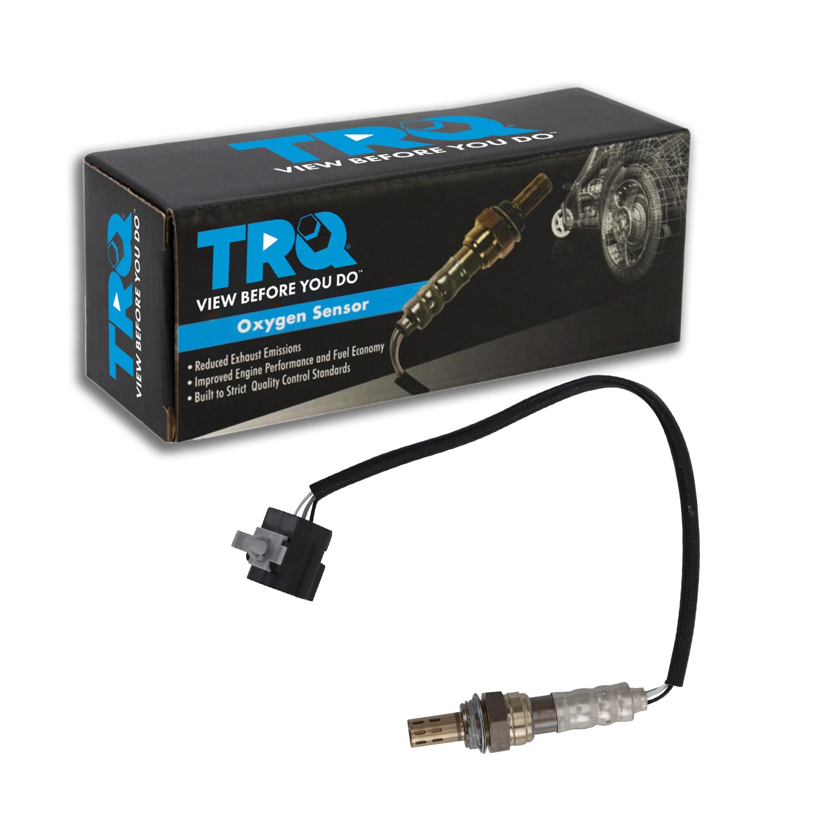 Trq O2 Oxygen Sensor Compatible With 1996-1997 Ford Probe 1996-2000 Mazda 626 1995-2002 Millenia Mx-6