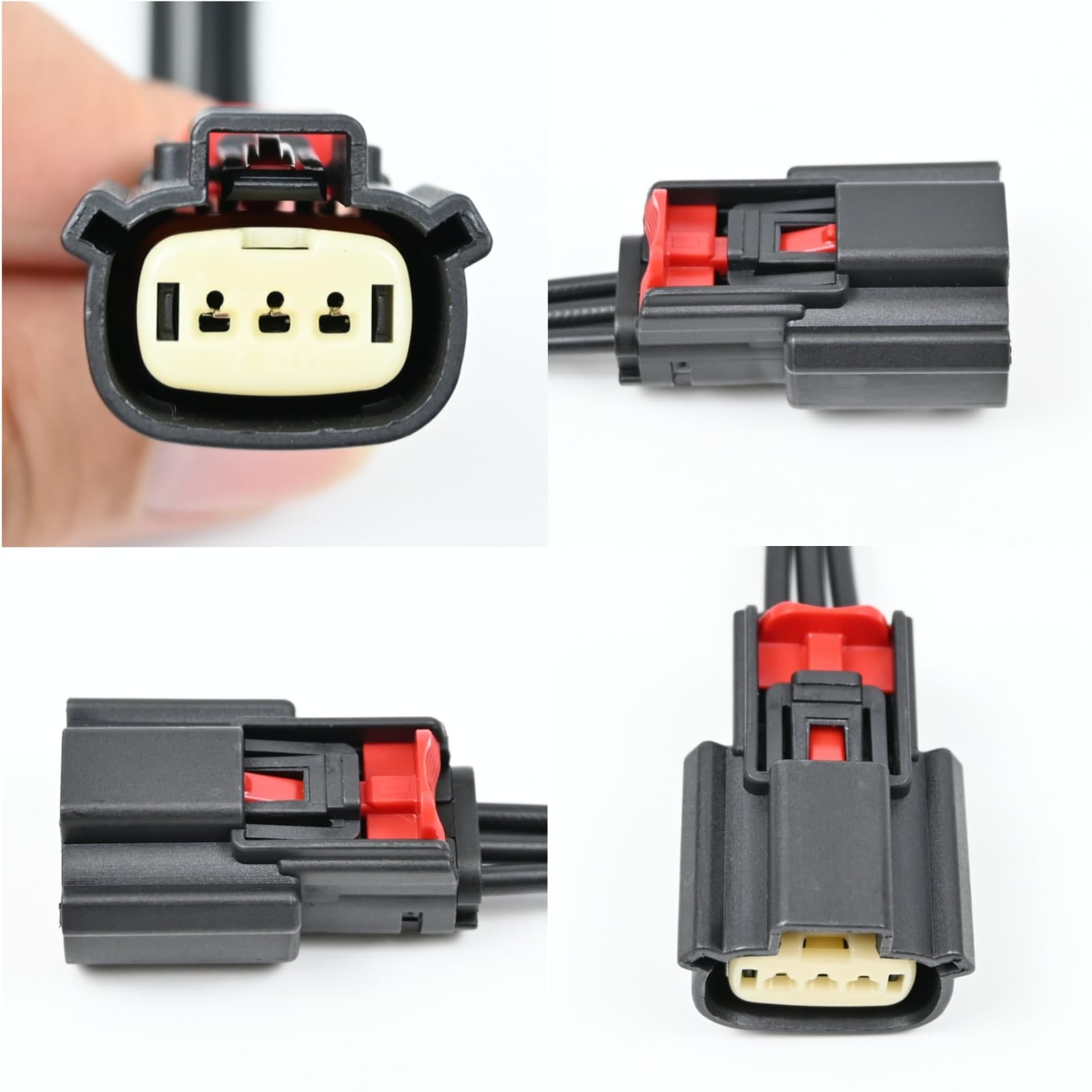 Smart Repairboy 2Pcs Ignition Coil Connector Pigtail Harness for Ford V6 V8 Edge Fusion F150 F350 Explorer Lincoln MKS MKX - Style 1