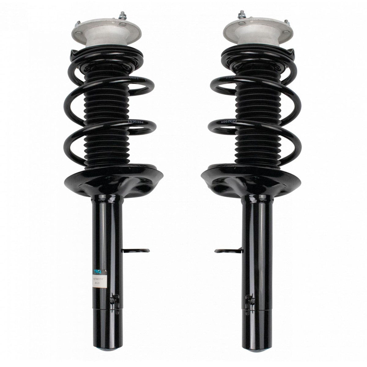 Trq Front Strut & Coil Spring Assembly Set Driver & Passenger Sides Compatible With 04-10 Bmw X3