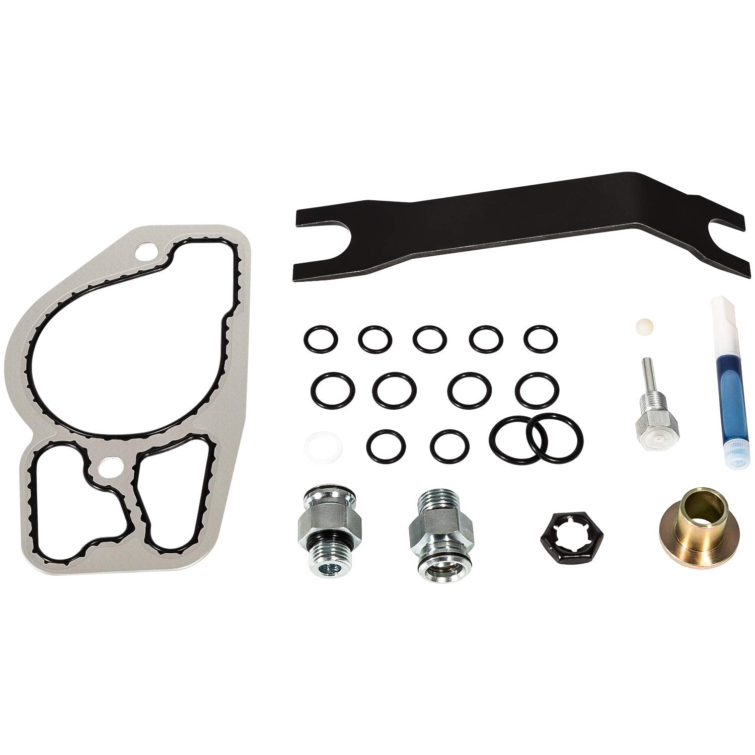 E-cowlboy High Pressure Oil Pump Master Service Kit for 1994-2003 Ford 7.3L Powerstroke & 1995-2004 Navistar DT466 Engines, Model EC