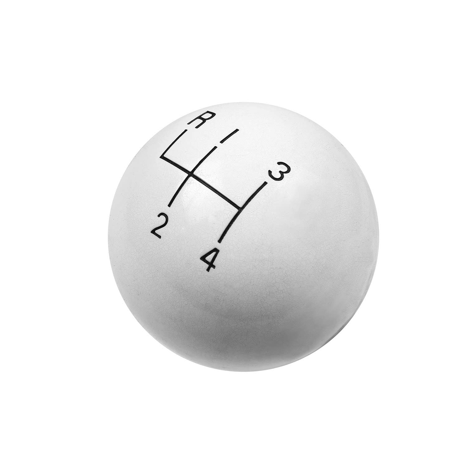 Hurst 1630003 White 4-Speed Classic Shifter Knob