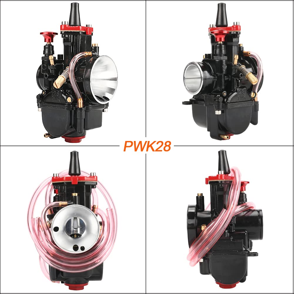Pwk Carburetor 21 24 26 28 30 32 34Mm Racing Carb Universal 2T 4T Engine Dirt Bike Motocross Motorcycle Scooter Atv Quad (28Mm)