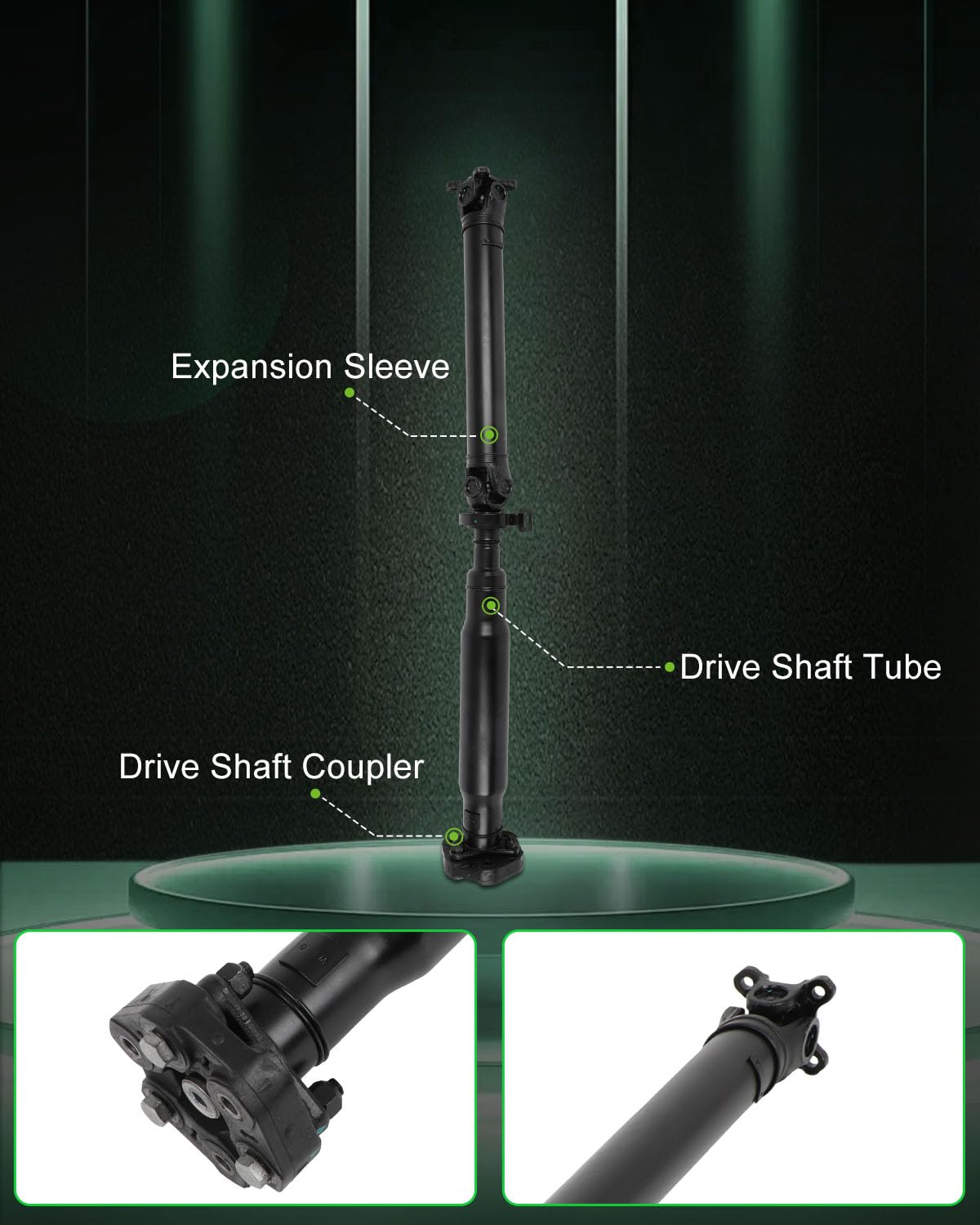 Scitoo?47.75''?Steel Rear Driveshaft Assembly Drive Shaft Prop Shaft For Bmw 325Xi 2001-2005,For Bmw 330Xi 2001-2005,Oe# 936-597