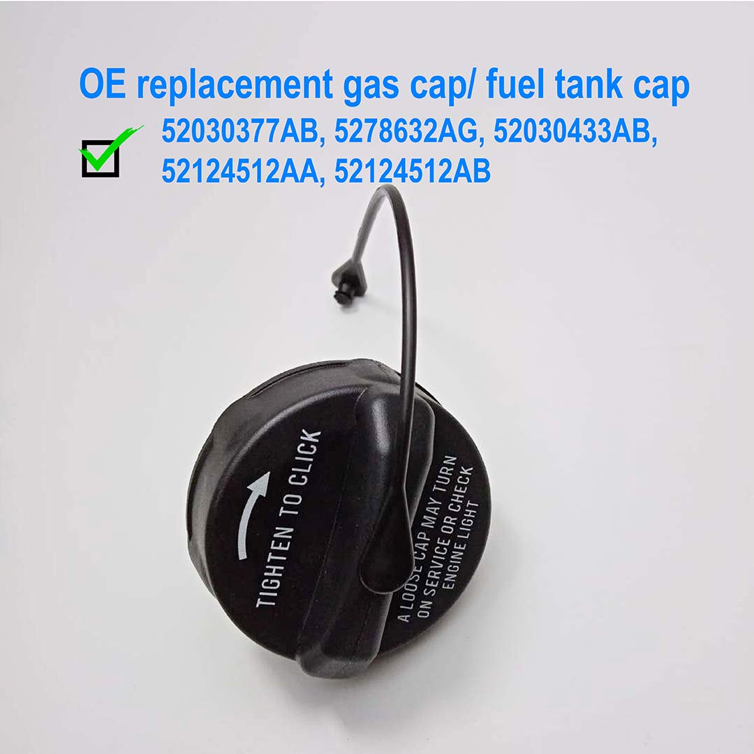 Gas Cap For Dodge Ram Promaster Caliber Challenger Charger Dakota Dart Durango Grand Caravan Journey Nitro Chrysler Aspen Cruiser Intrepid Sebring Town Country Jeep Compass Cherokee Liberty Patriot