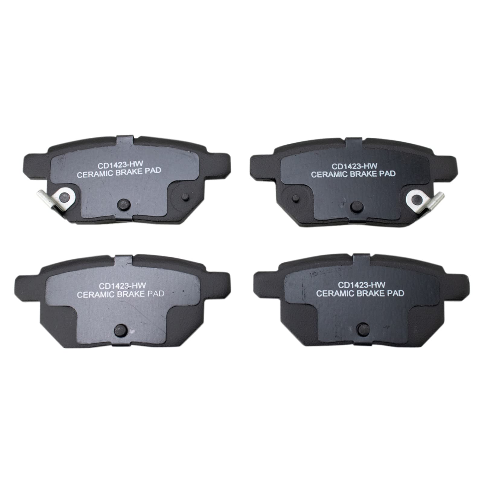 TRQ Rear Premium Posi Ceramic Disc Brake Pad Set for Toyota Scion Lexus New