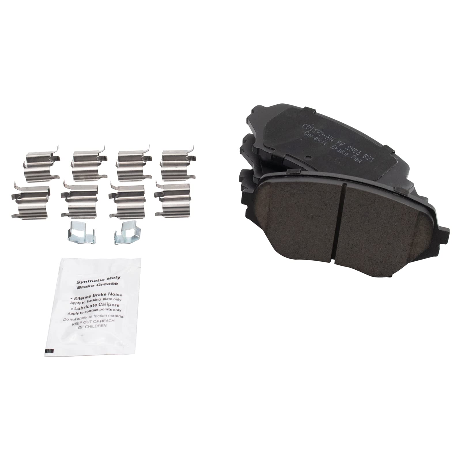 TRQ Front Brake Pads Ceramic Compatible with 2006-2015 Mazda MX-5 Miata