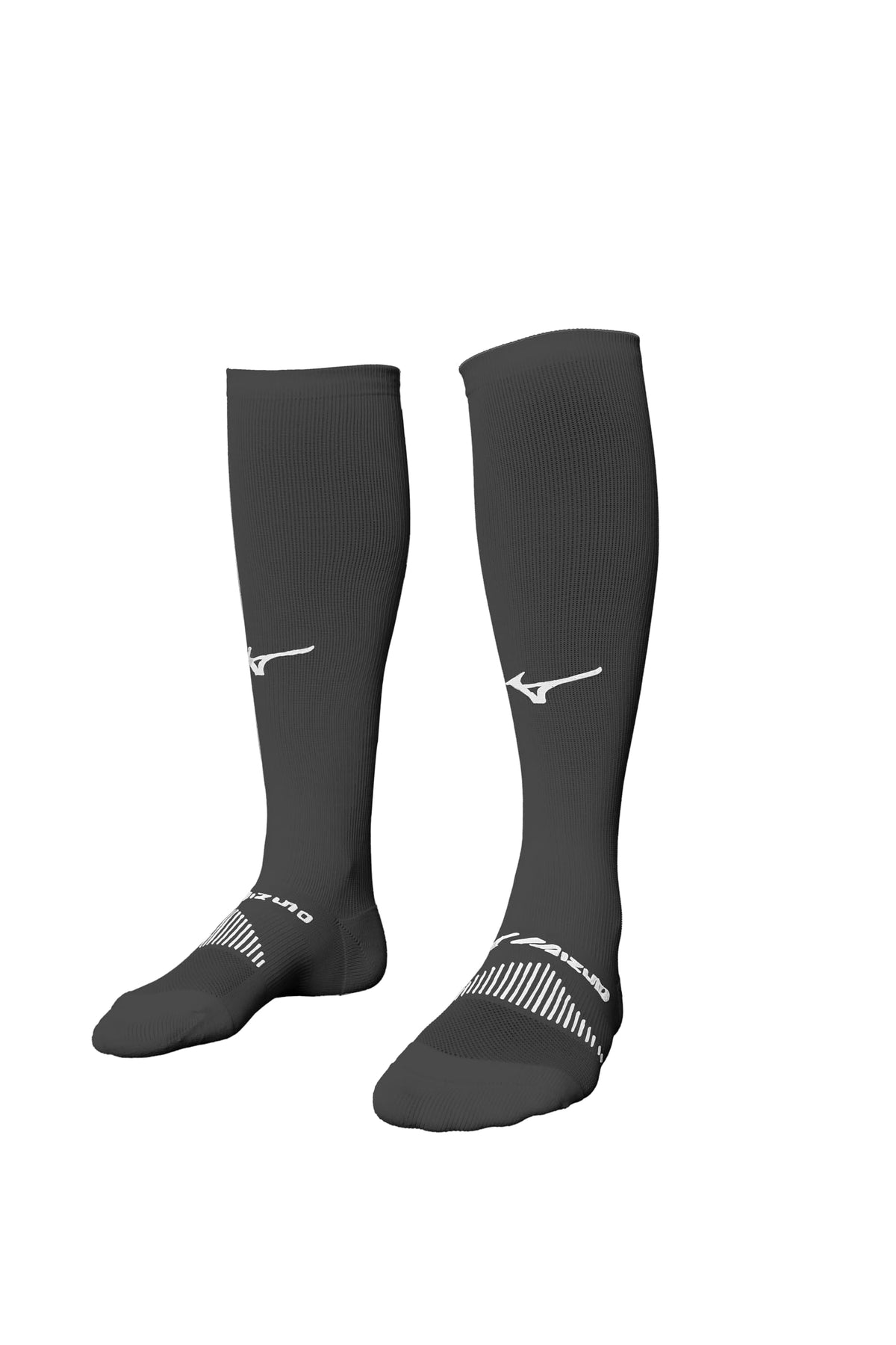 Mizuno Performance OTC Socks | Padded Athletic Socks | Charcoal | Unisex Small