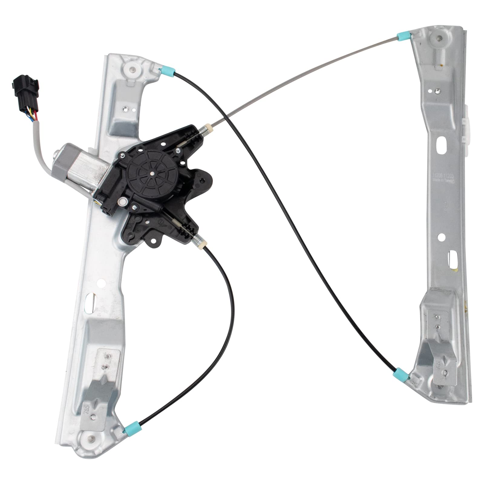 Trq Front Right Power Window Regulator & Motor Assembly Passenger Side Compatible With 2012-2016 Ford Focus
