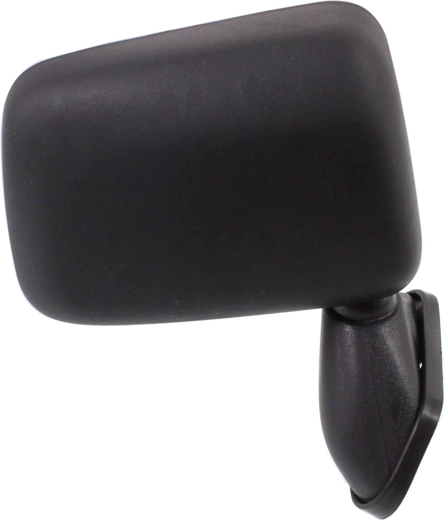 Kool Vue Passenger Side Mirror for Toyota Pickup 1989-1995 Textured Models With Vent Windows (Mounts on Door Panel)