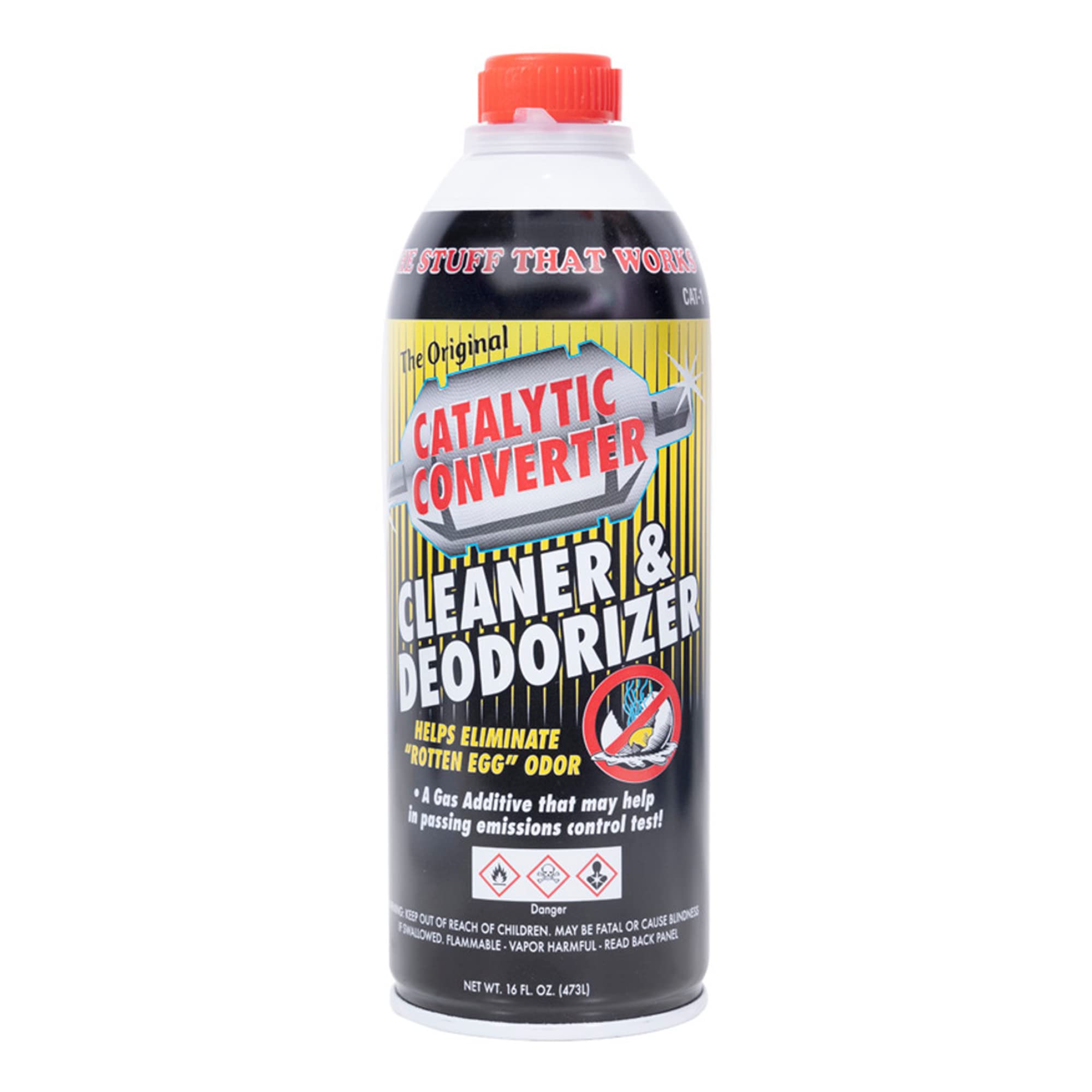 Solder-It Catalytic Converter Cleaner and Deodorizer (16 fl oz) | Fuel System Cleaner | EGR Valve, Combustion Chamber, and Oxyge