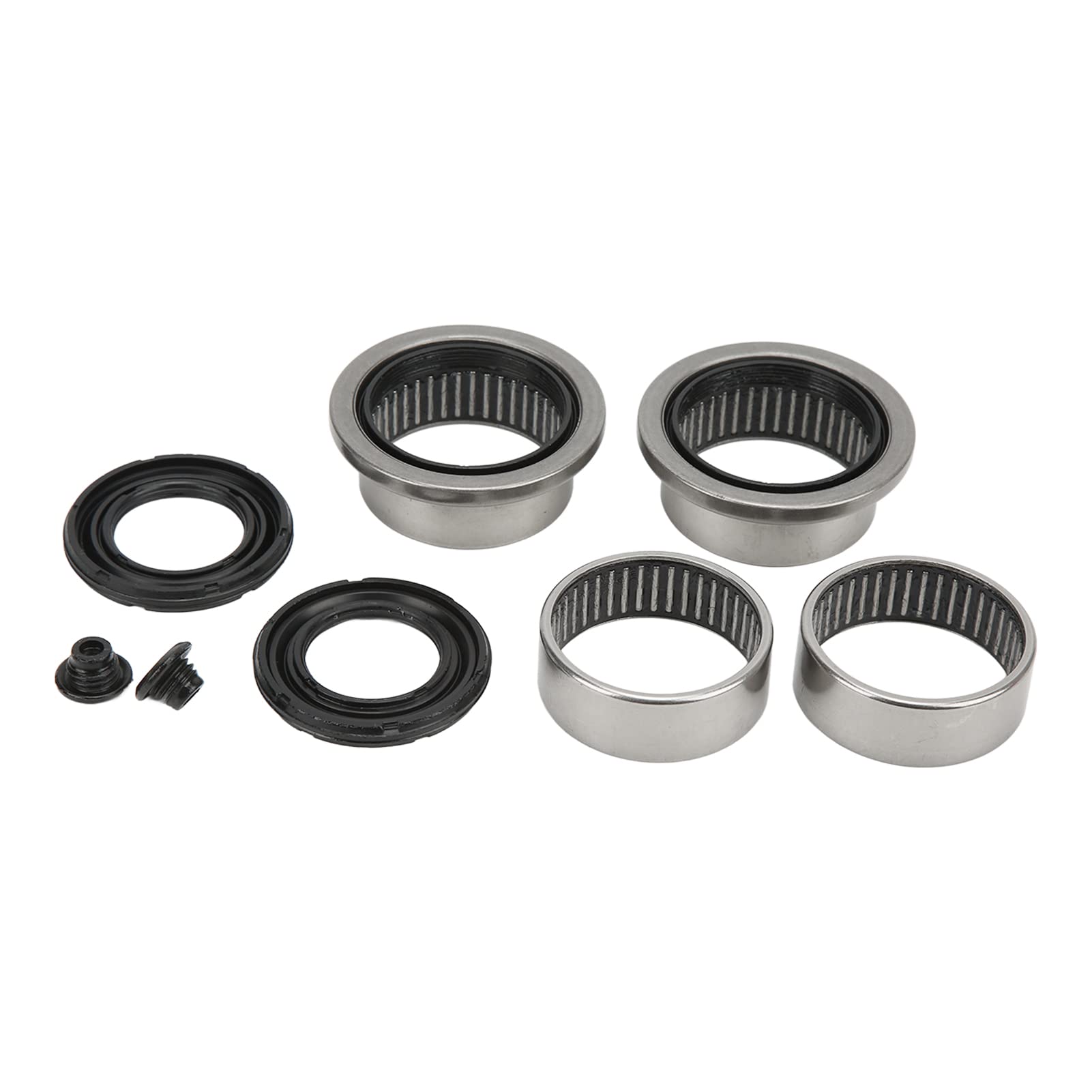 Acouto Rear Axle Beam Repair Kit 5131A6 For Peugeot 206 47Mm Shaft Steel Alloy 8Pcs Car Rear Axle Beam Bearing Repair Set 513272 517407 517914