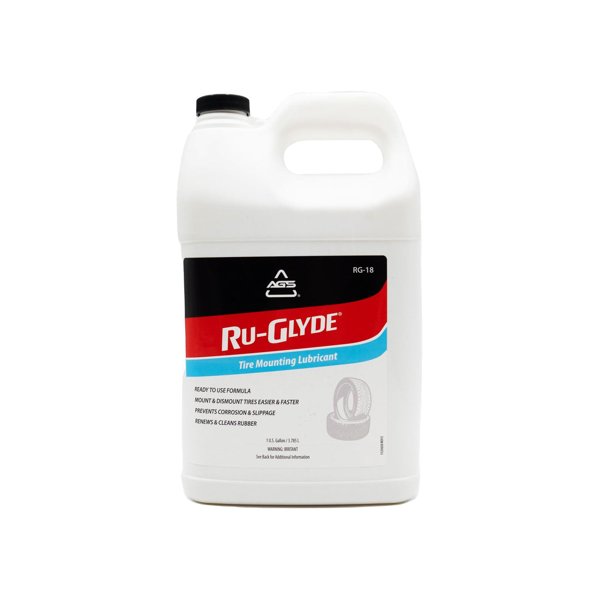 Ruglyde Tire Mounting And Rubber Lubricant, 1 Gallon Bottle, Rejuivanate Tire Rubber, Easy Tire Bead Seating, Tire Dressing, Tir