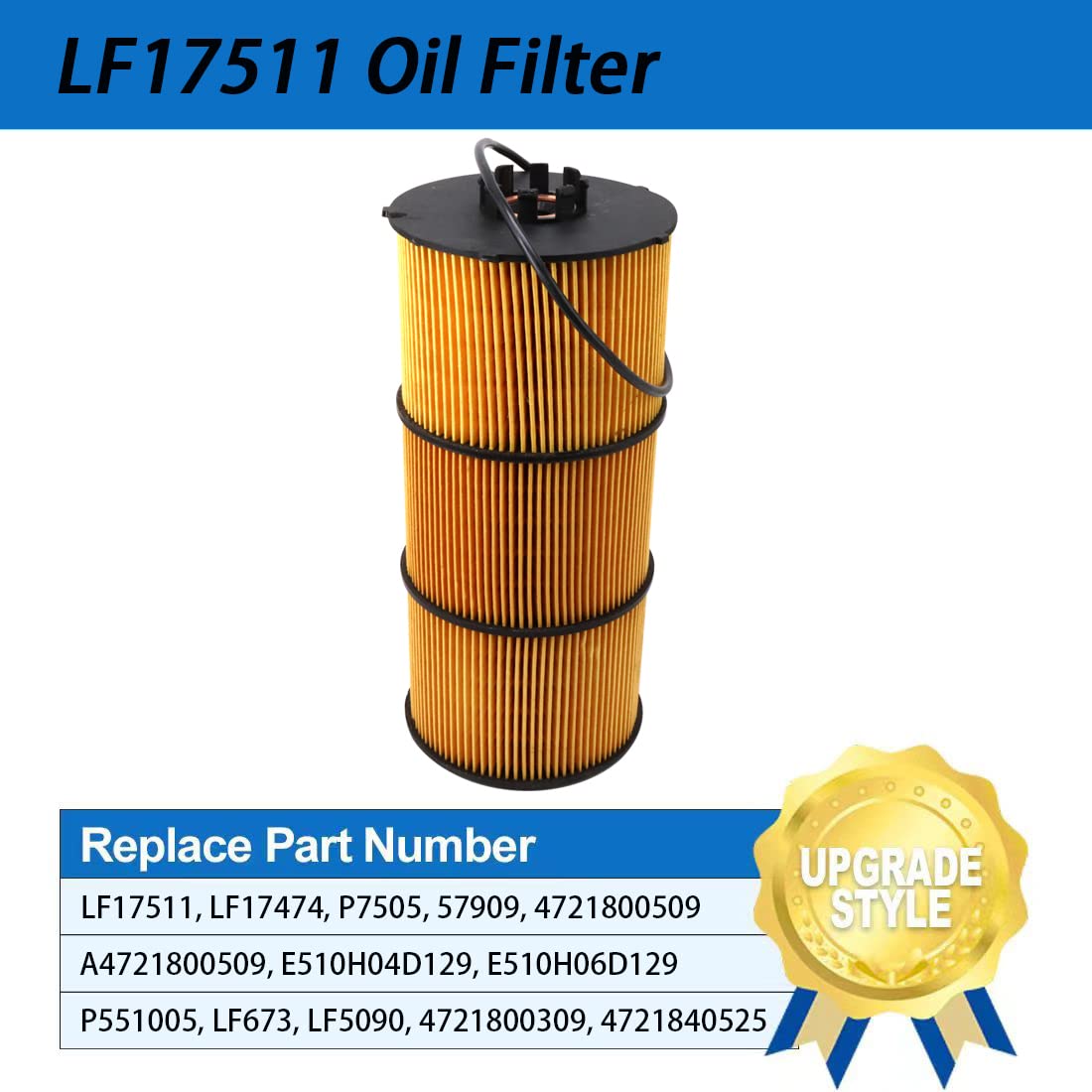PF9908 P551063 A4720900651 Fuel Filter P551005 LF17511 P7505 Oil Filter P551011 FS19915 PF9804 Fuel Water Separator Filter Repla