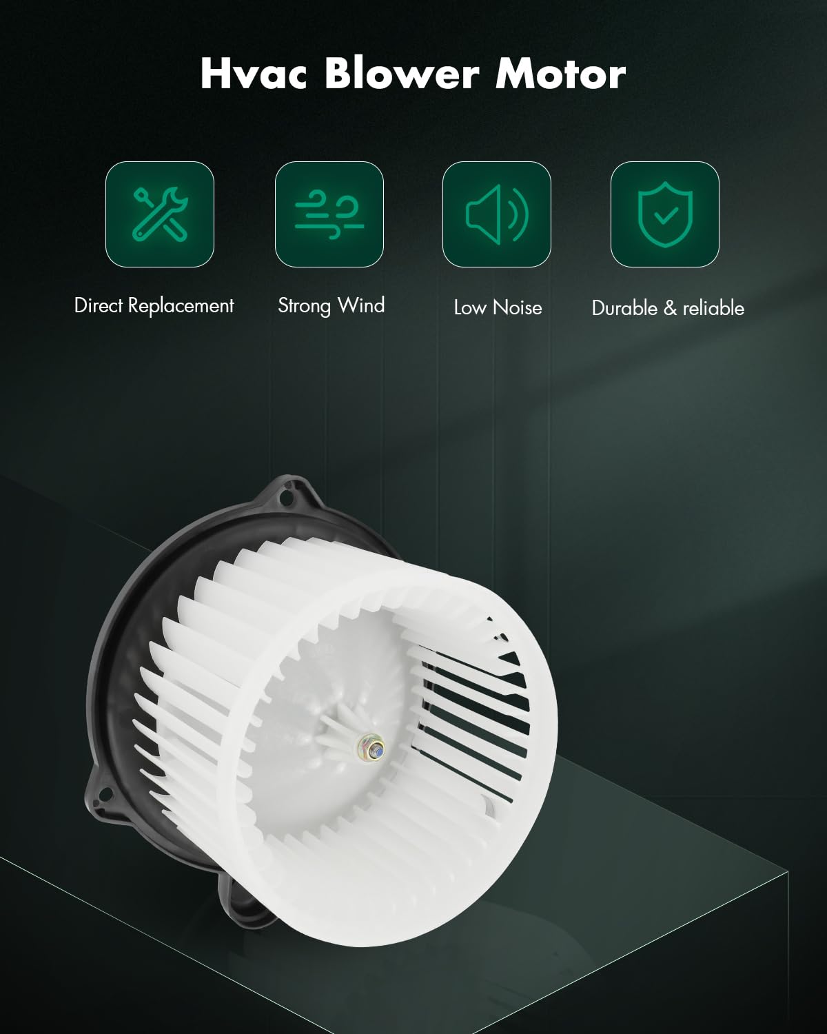 Scitoo Front Hvac Heater Blower Motor With Fan Cage Fit For Kia For Soul 2014-2019 Replace 700300