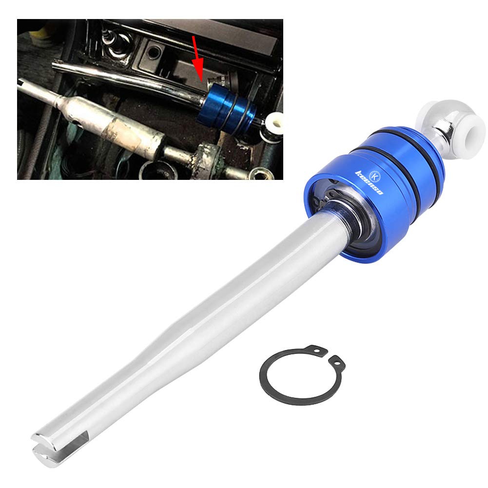 Keenso Short Throw Shifter Quick Gear Kit, Quick Shift Short Throw Shifter Fit For E30 E36 E39 E46 M3 M5 3/5-Series, Blue