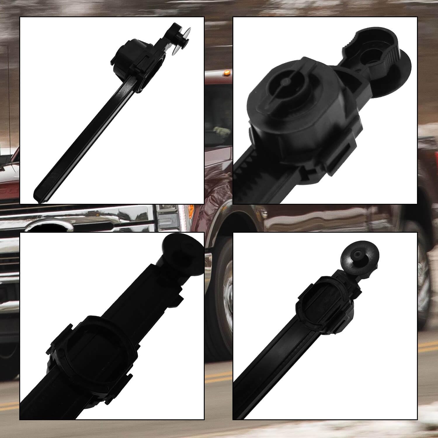 BSNOVT HC3Z-5806200-B HC3Z5806200B Car Glove Box Support Damper Stop,Fit for Ford F-150 2015-2018, Fit for Ford F-250 F-350 F-45