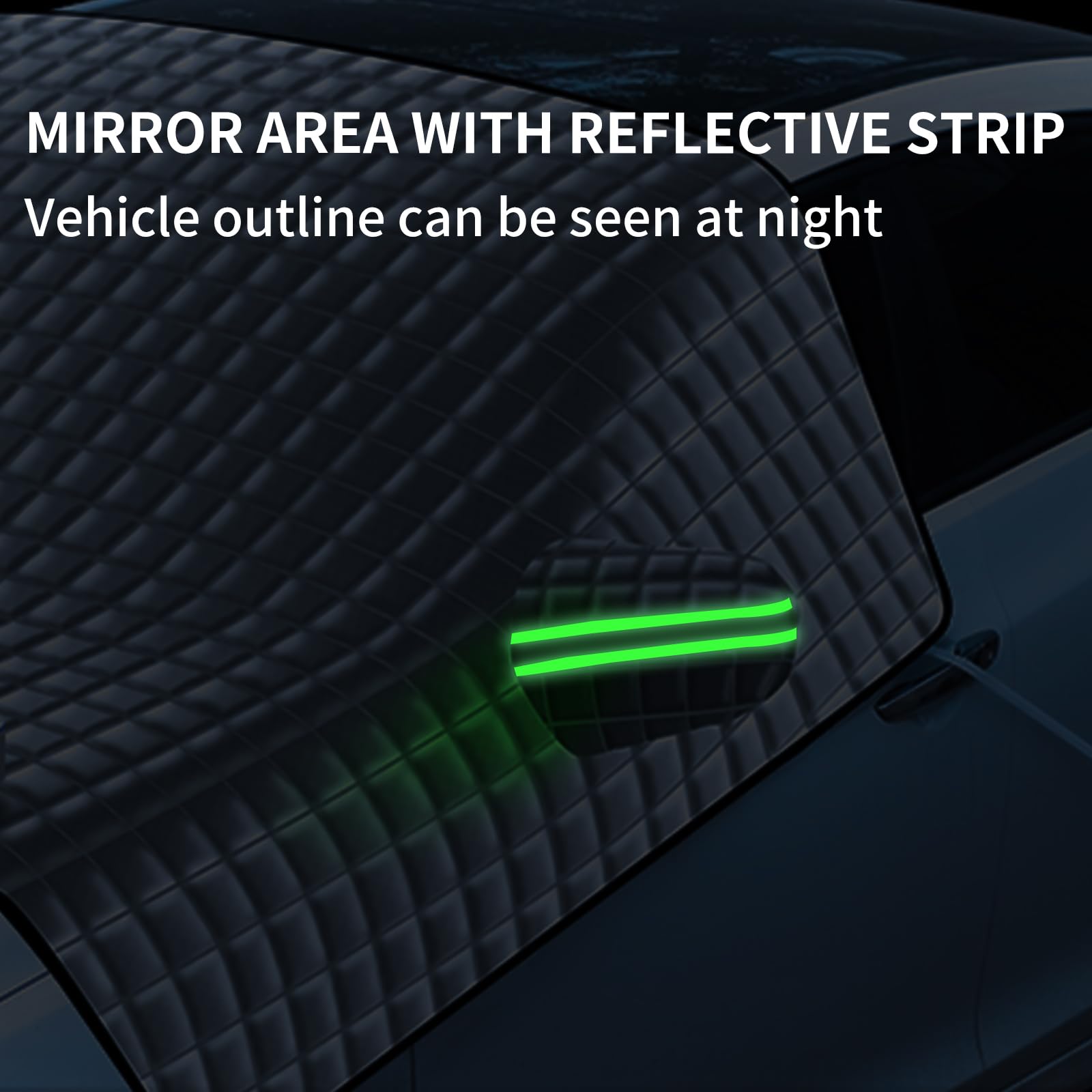 Cofsodi Winter Car Windshield And Window Half Car Ice And Snow Cover, Essential Waterproof, Anti-Fog, Anti-Frost, Snow And Ice R