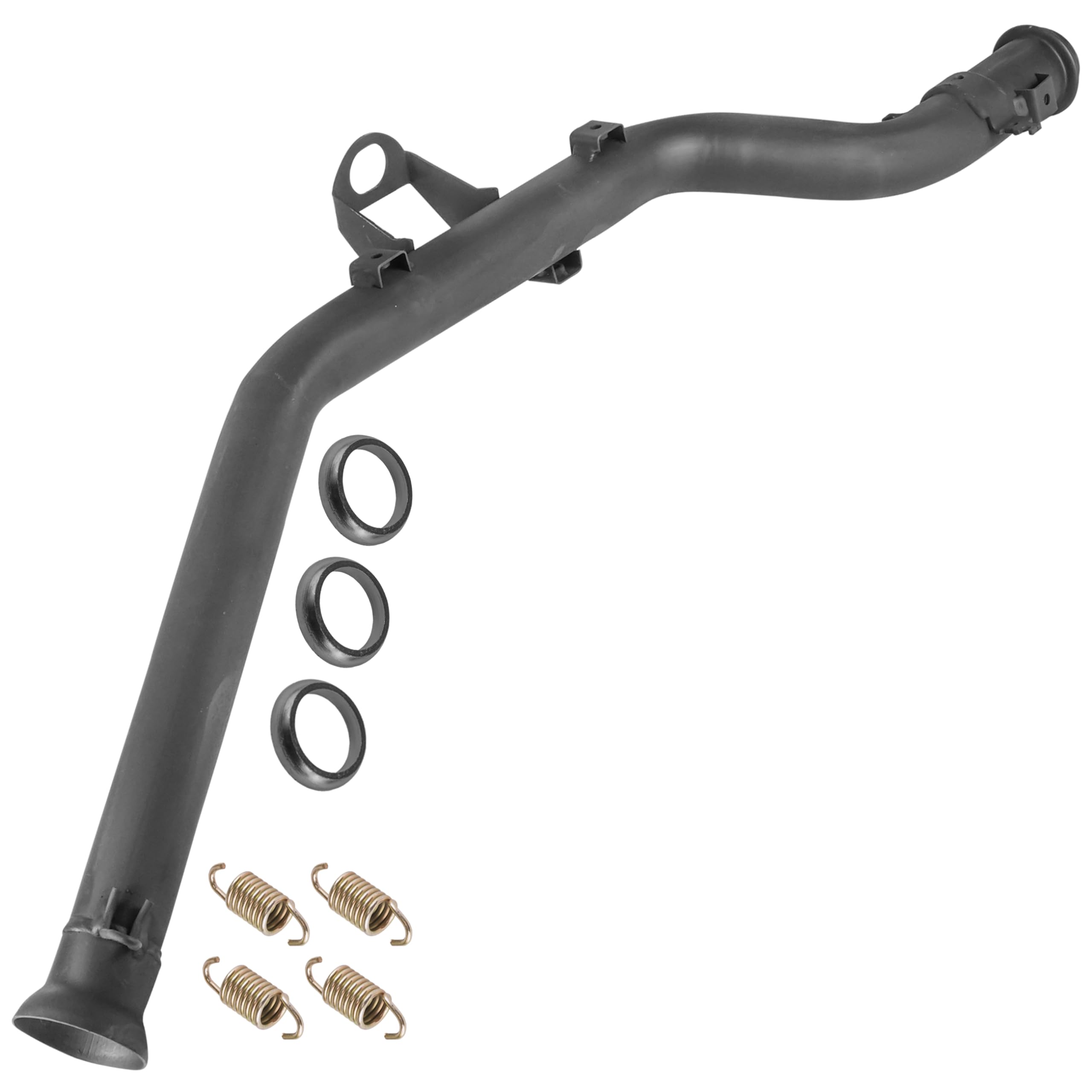 Caltric 1262108-489 Exhaust Pipe & Gasket Compatible with Polaris Ranger XP 800 2012 / Ranger 800 4x4 2010-2014 / Crew 800 2010-