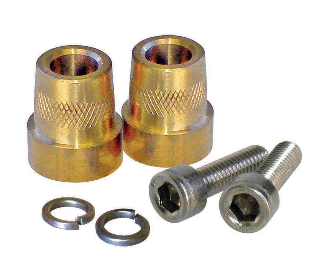 XS Power 586 Tall Brass Post Adaptor (M6 Thread), GOLD,SILVER