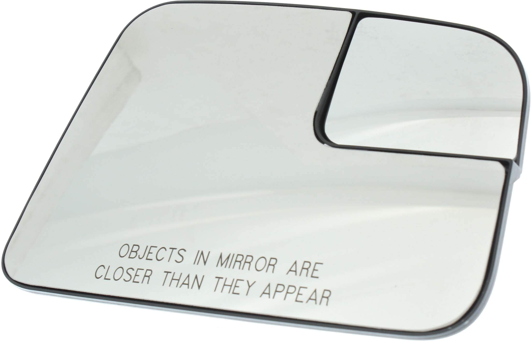 Kool Vue Passenger Side Mirror Glass Compatible with 2009-2011 Ford Edge, Fits 2008-2010 Lincoln MKX, Convex With Backing Plate and Blind Spot Glass FO1325157