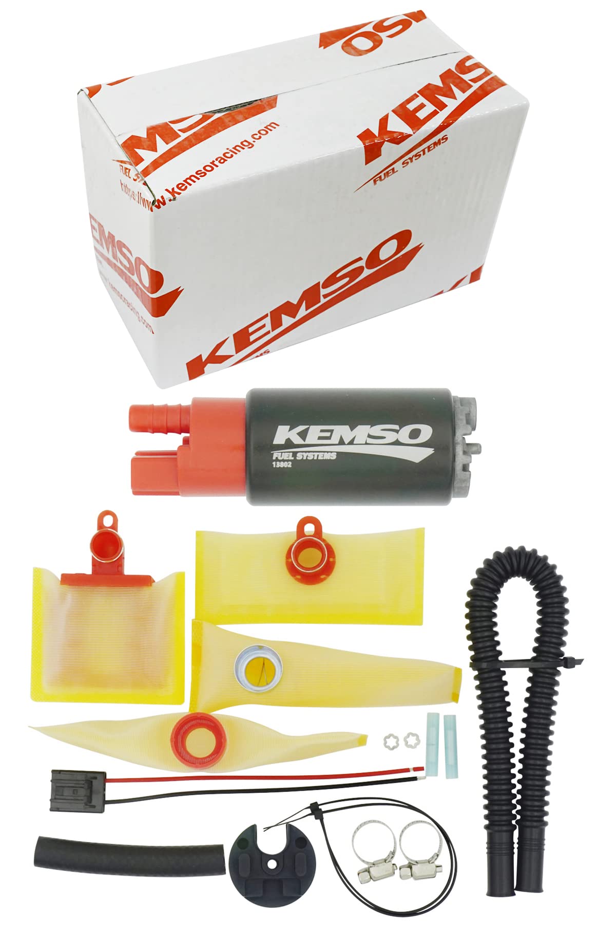 Kemso 13802 Oem Replace Intank Fuel Pump For 38Mm (Body Diameter) Fuel Pump Application