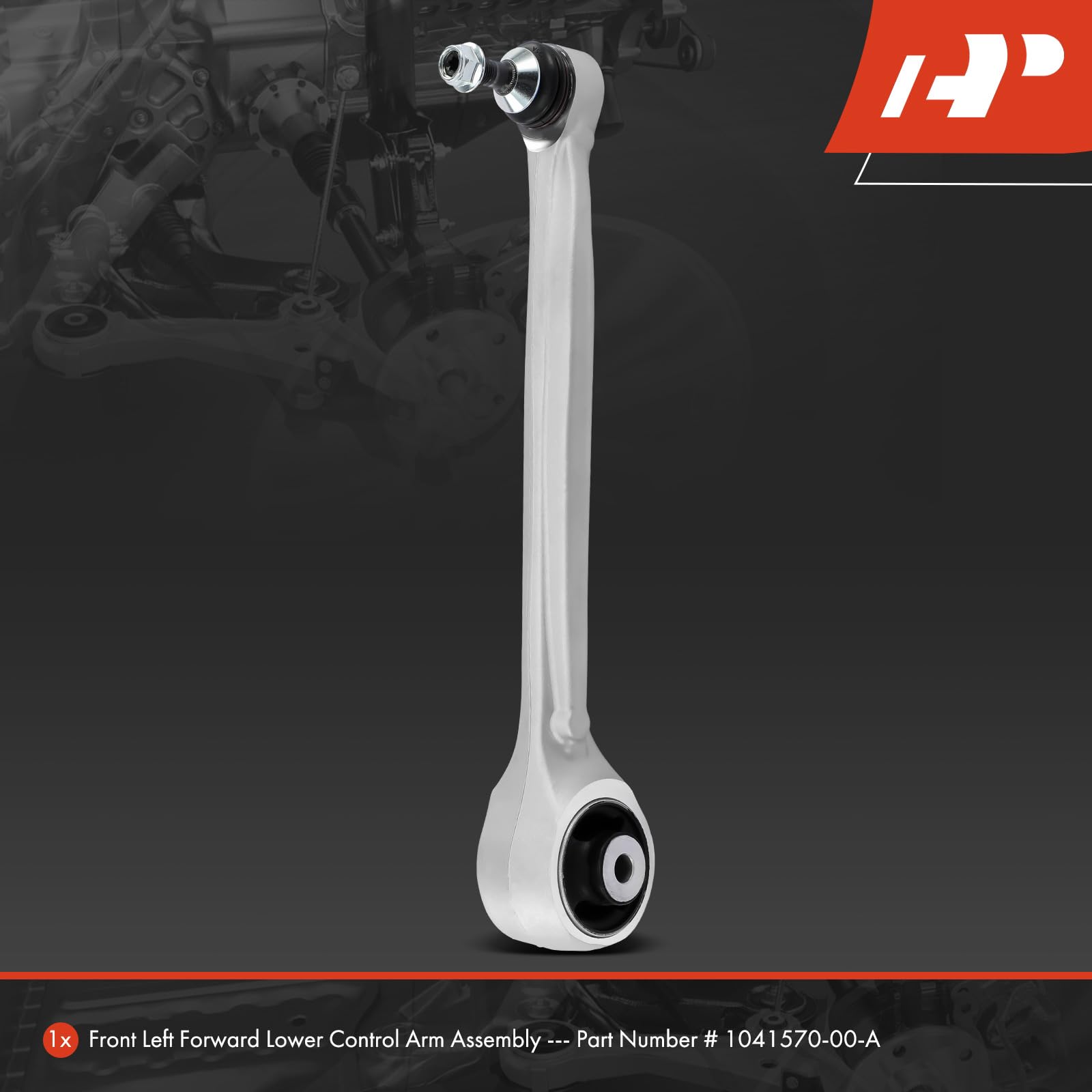 A-Premium Front Left Forward Lower Control Arm, with Ball Joint & Bushing, Compatible with Tesla Model S 2012-2018