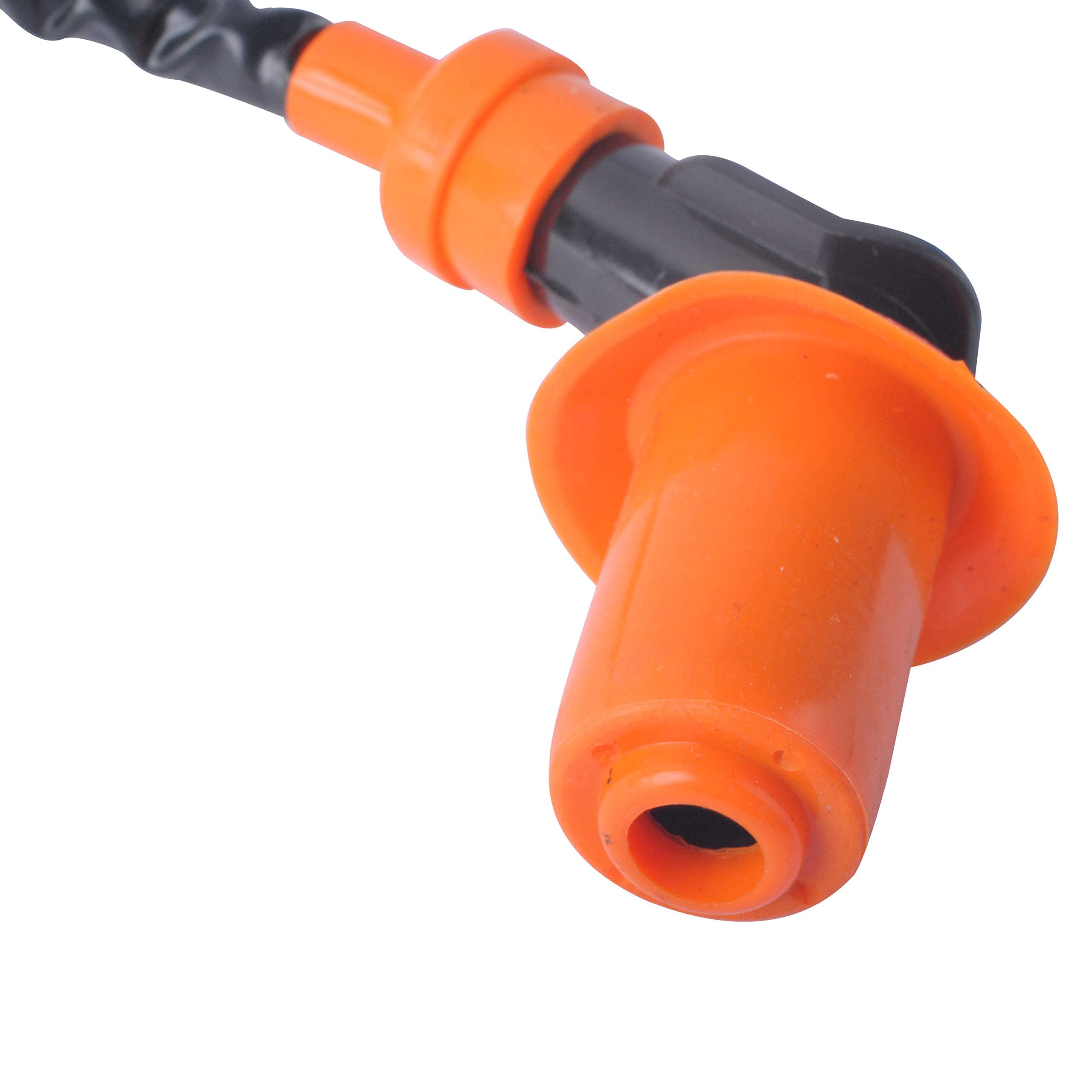 Poweka Racing Ignition Coil & AC CDI Box for GY6 50cc-150cc Scooter, ATV, Go Kart, Moped, Quad, Dirt Bike with 3 Electrode Spark Plug