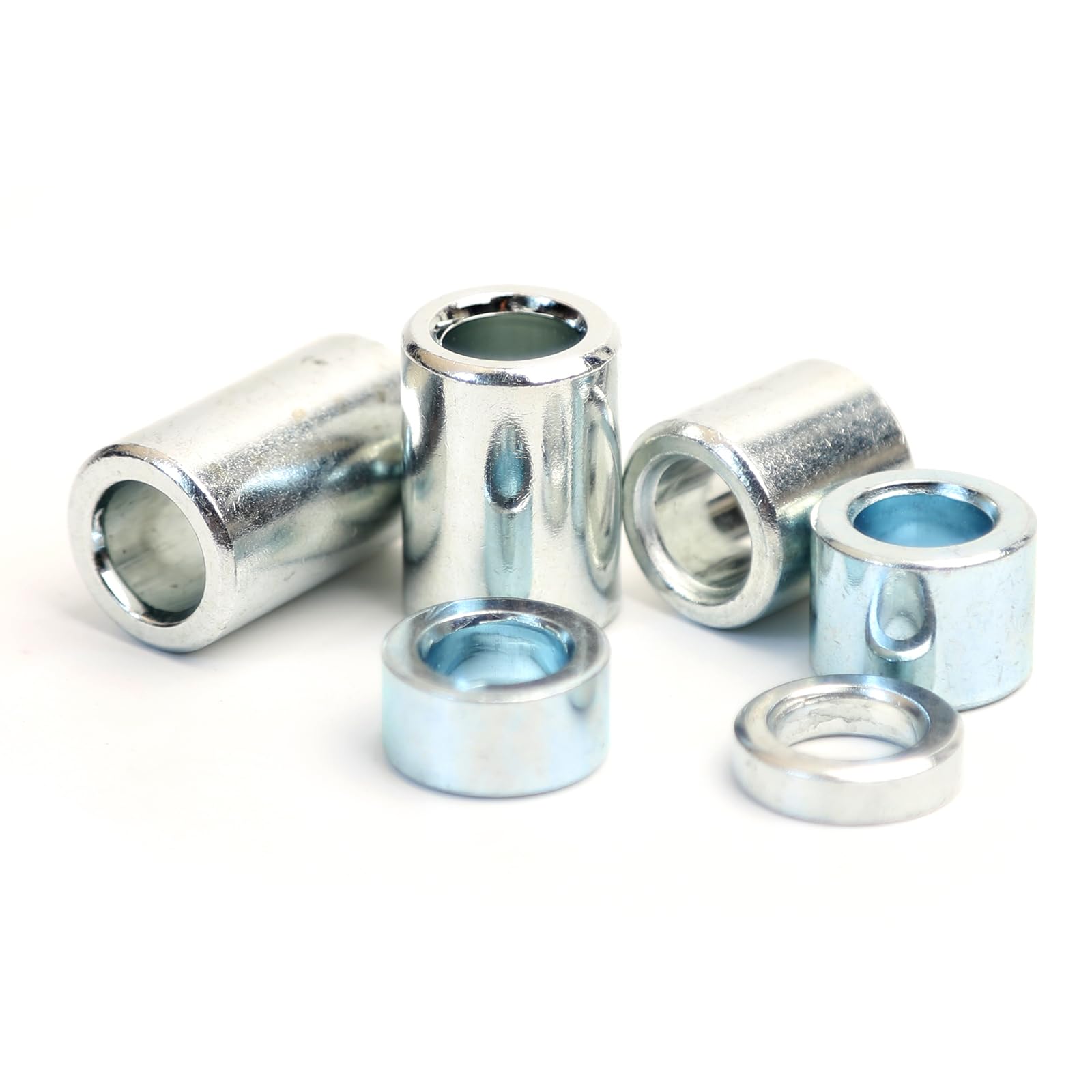 Minho High Strength Grade 8.8 M12 Wheel Spacer Outer Axle 5Mm 10Mm 15Mm 20Mm 28Mm 32Mm Fit For 12Mm Motorcycle Axle,6Pcs