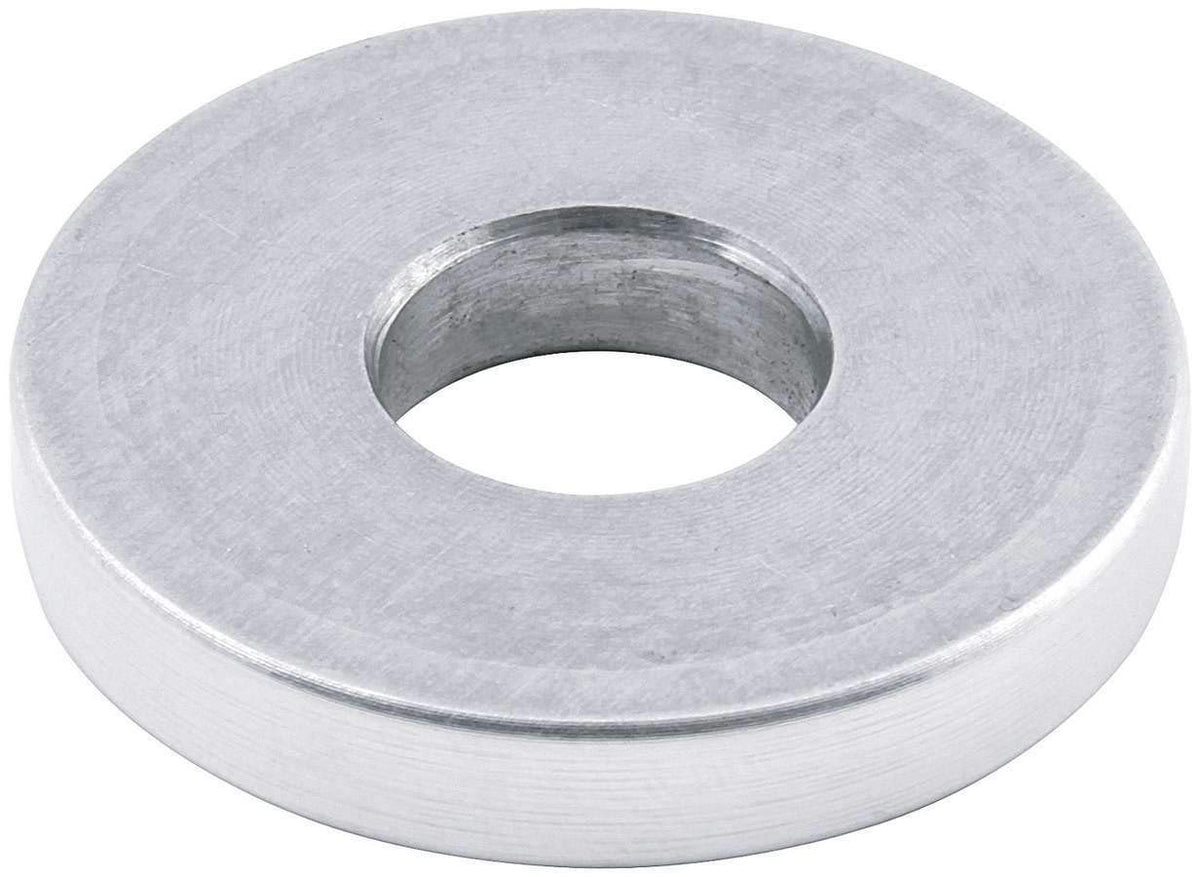 Allstar Performance Motor Mount Spacer, 1/4 in Tall, 1/2 in ID, 1-1/2 in OD, Aluminum, Natural, Each