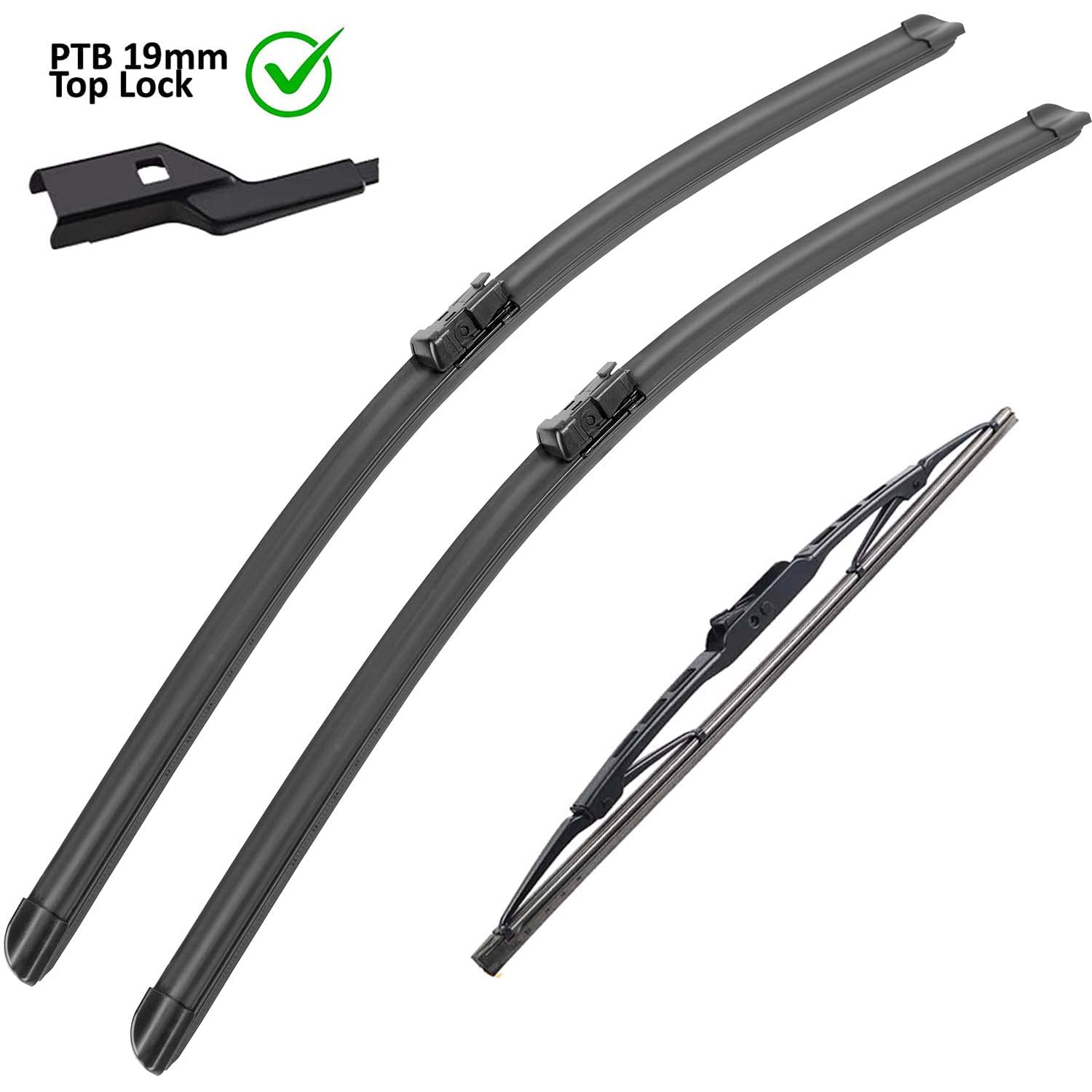 Oem Windshield Wiper Blade Replacement For Gmc Terrain Chevy Equinox 2010-2017 Original Equipment Wiper Blade Set- 24+17+13 (Set Of 3) 1 Year Warranty