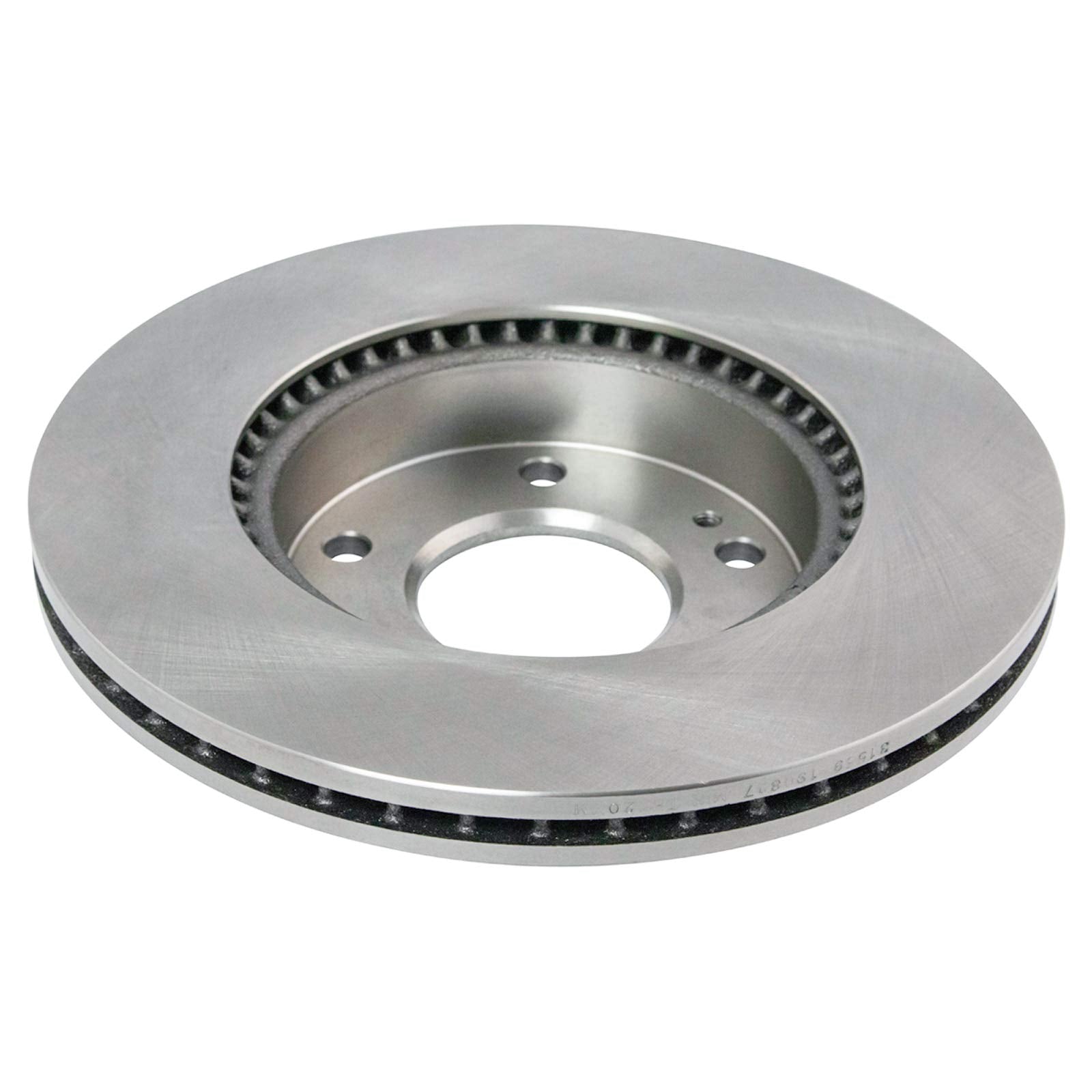 Trq Front Brake Pad & Rotor Kit Brake Pads Brake Rotor Semi-Metallic Compatible With 2010-2011 Kia Soul