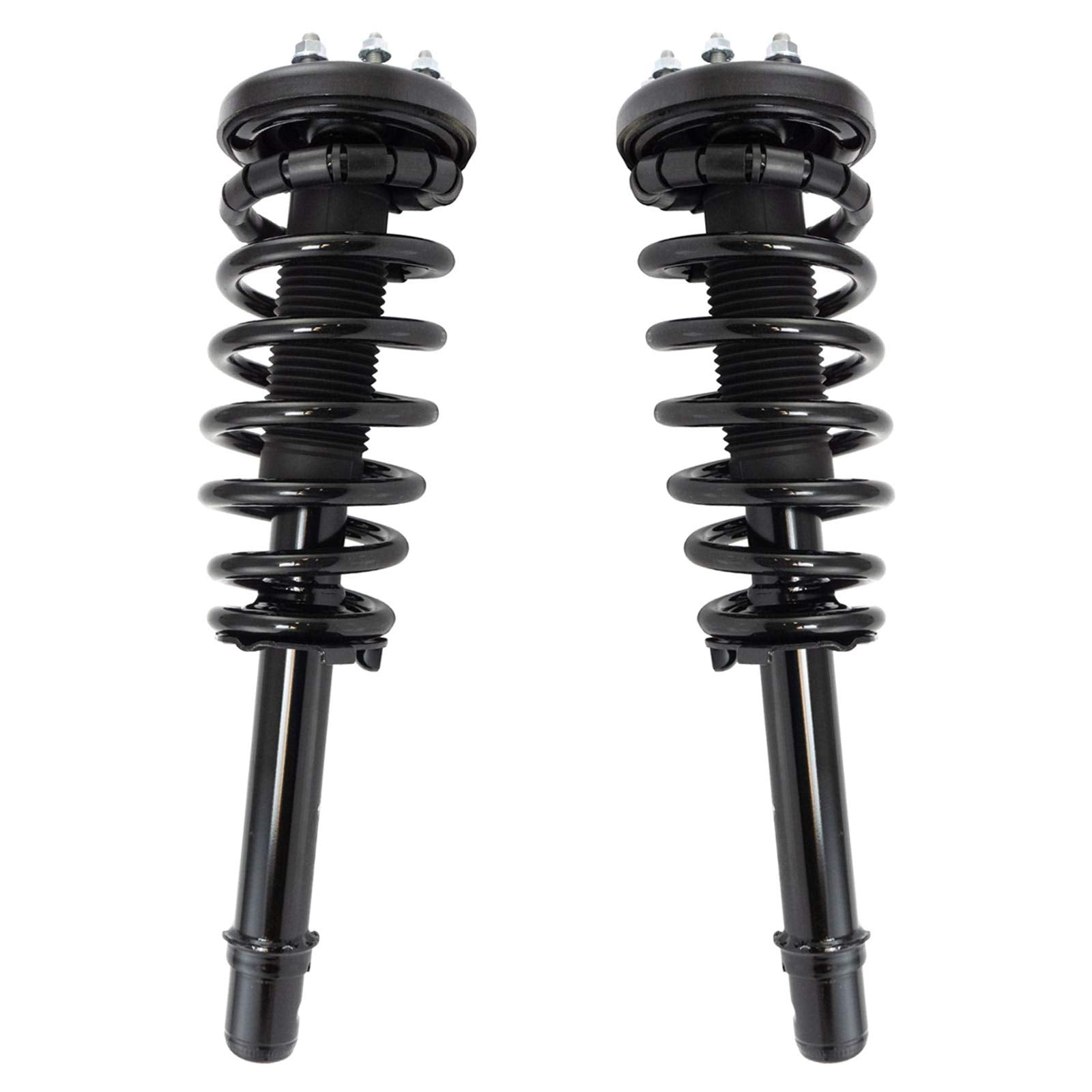 Trq Front Strut & Coil Spring Assembly Set Driver & Passenger Sides Compatible With 99-03 Acura Tl