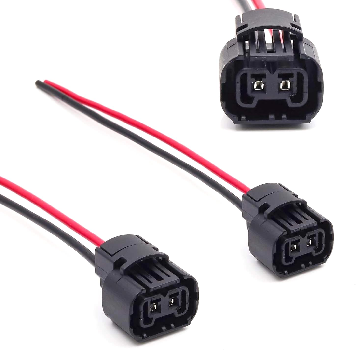 Ijdmtoy 5202 2504 Ps24W Bulbs Female Connector Wiring Pigtail Harnesses Compatible With Fog Lights/Daylight Drl Lights