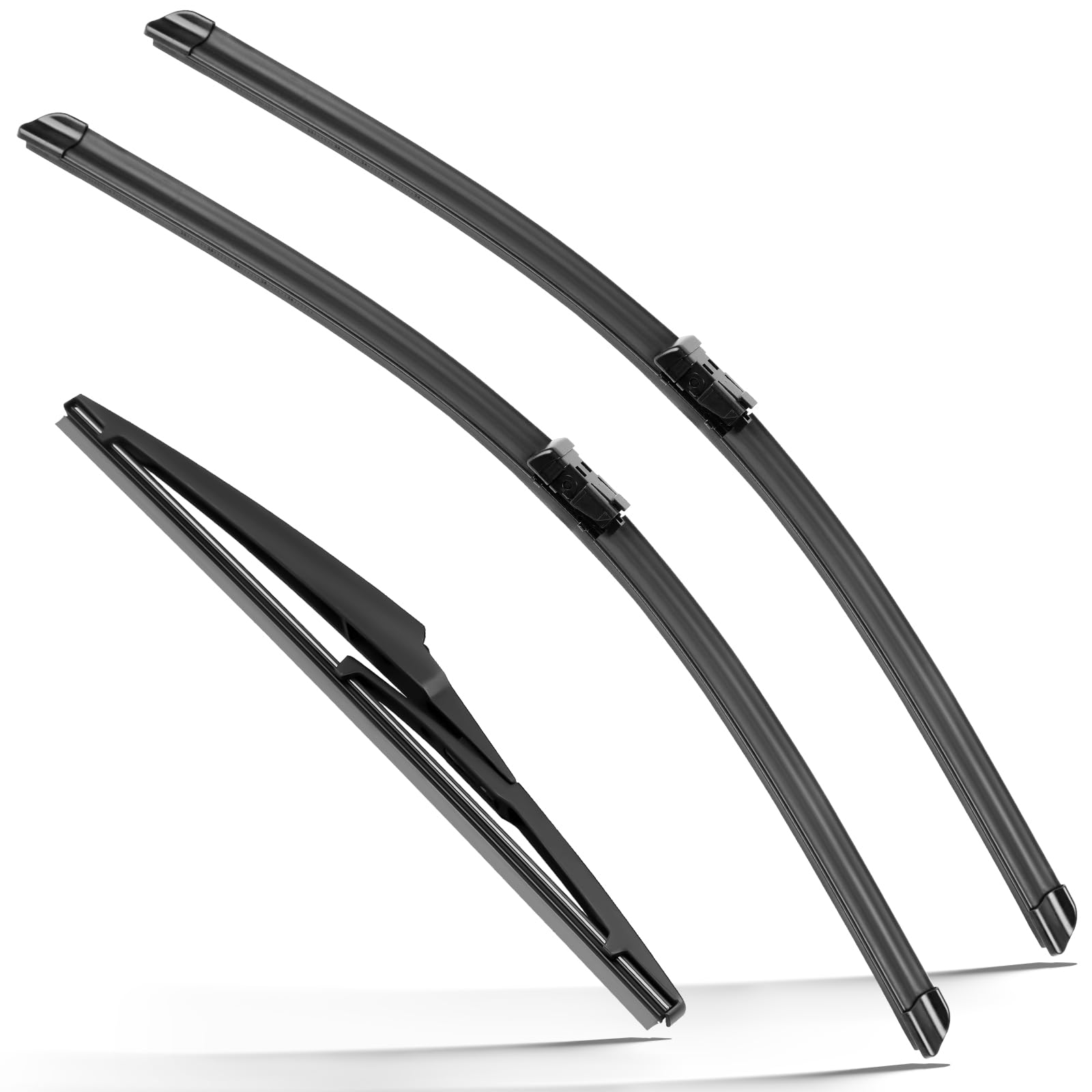 Raintok Windshield Wiper Blades Replacement For Chevrolet Chevy Spark 2013 2014 2015 Original Factory Quality Front Rear Wipers