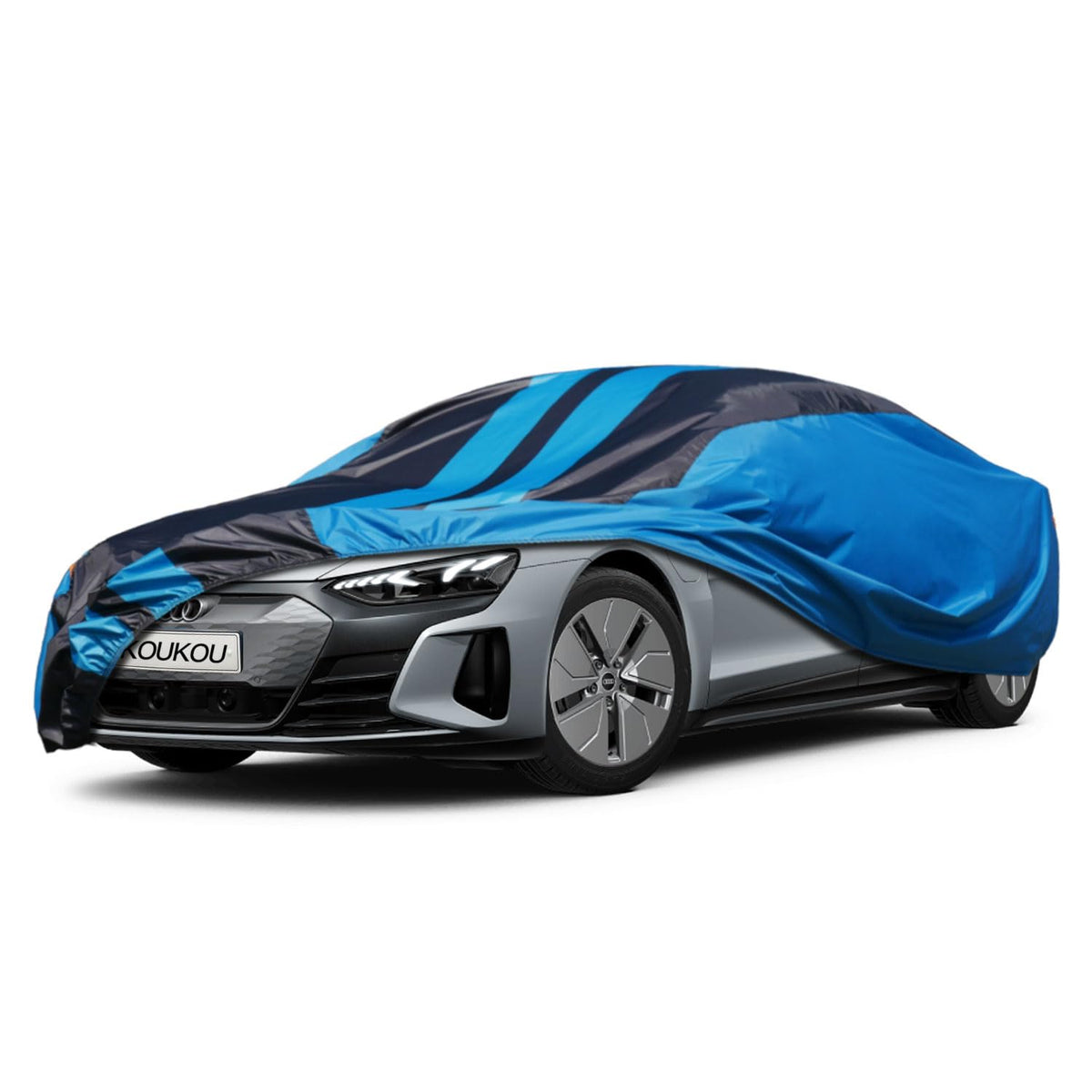 Kaugung Car Cover For Audi E-Tron Gt(2018-2025), Lightweight Waterproof Car Cover For Automobiles Resistant Outdoor Sun Uv Rain