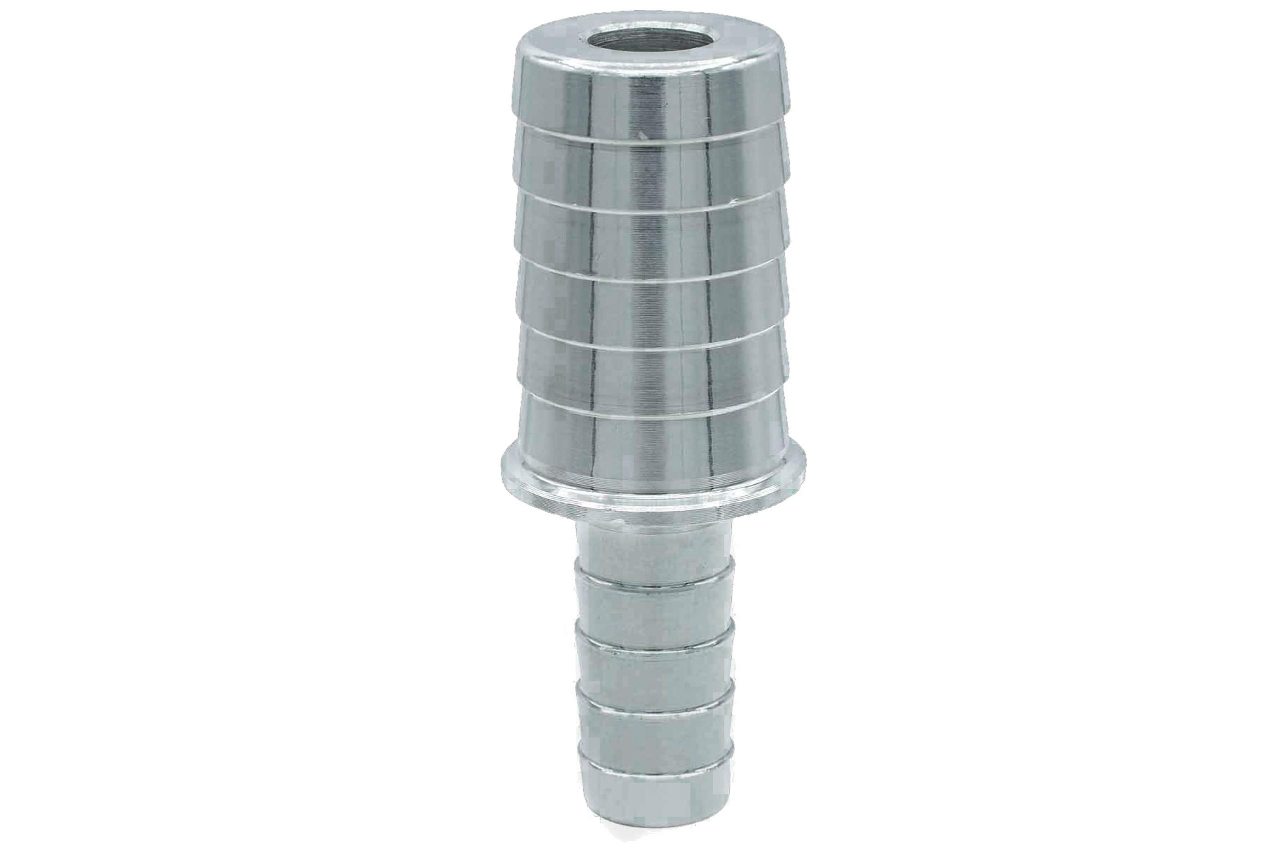 Ict Billet 5/8 To 3/8 Inch Hose Barb Splice Coupler Reducer Repair Fitting Adapter Connector Radiator Coolant Intercooler Heat E