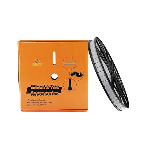 Yizbap Wheel Weights Gray 1/4 Oz, 5Kgs/11Lb/Roll, 715Pcs, With Strong Adhesive. 0.25 Ounce Stick On Wheel Weights For Cars, Trucks, Suvs, Motorcycle And Others