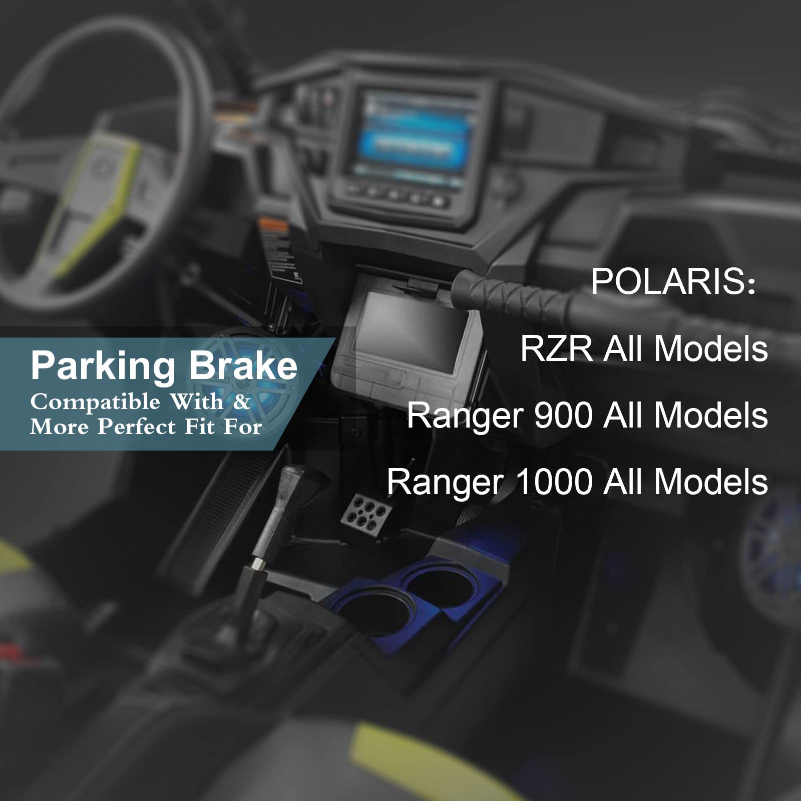 Spring Parking Brake Compatible With Polaris Rzr All Mondel,Polaris Ranger 800,900,1000,Xp900,Xp1000,Turbo S Accessories