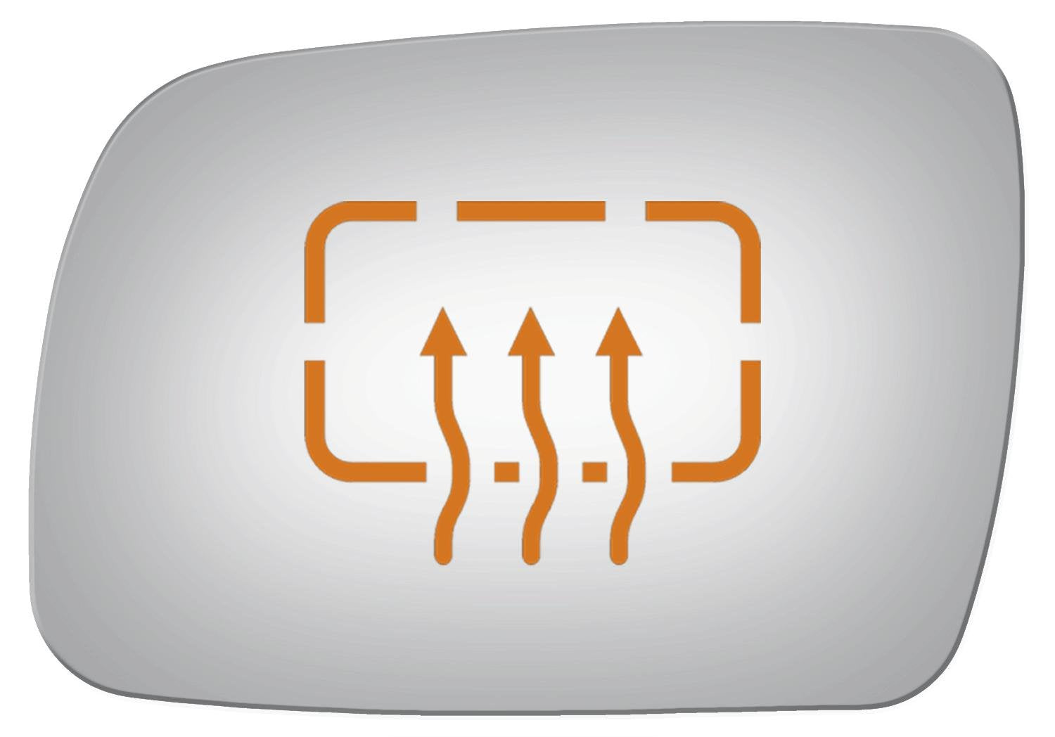 Burco 2709H Driver Side Power Replacement Mirror Glass Heated For 1993-1998 Jeep Grand Cherokee