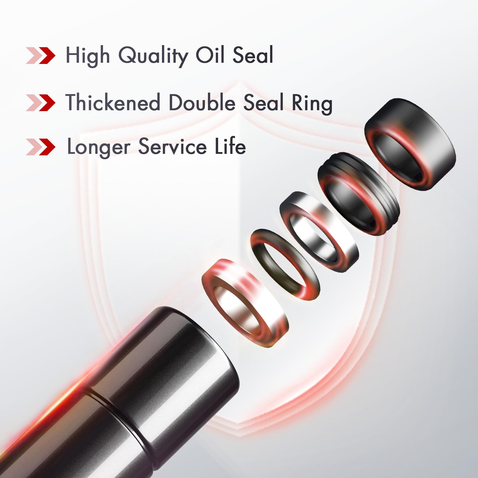 Vepagoo 32 Inch 150Lb/667N Gas Shock Strut Spring Lift Support For Tonneau Cover Truck Pickup Bed Rv Door Replacement Sturt St32