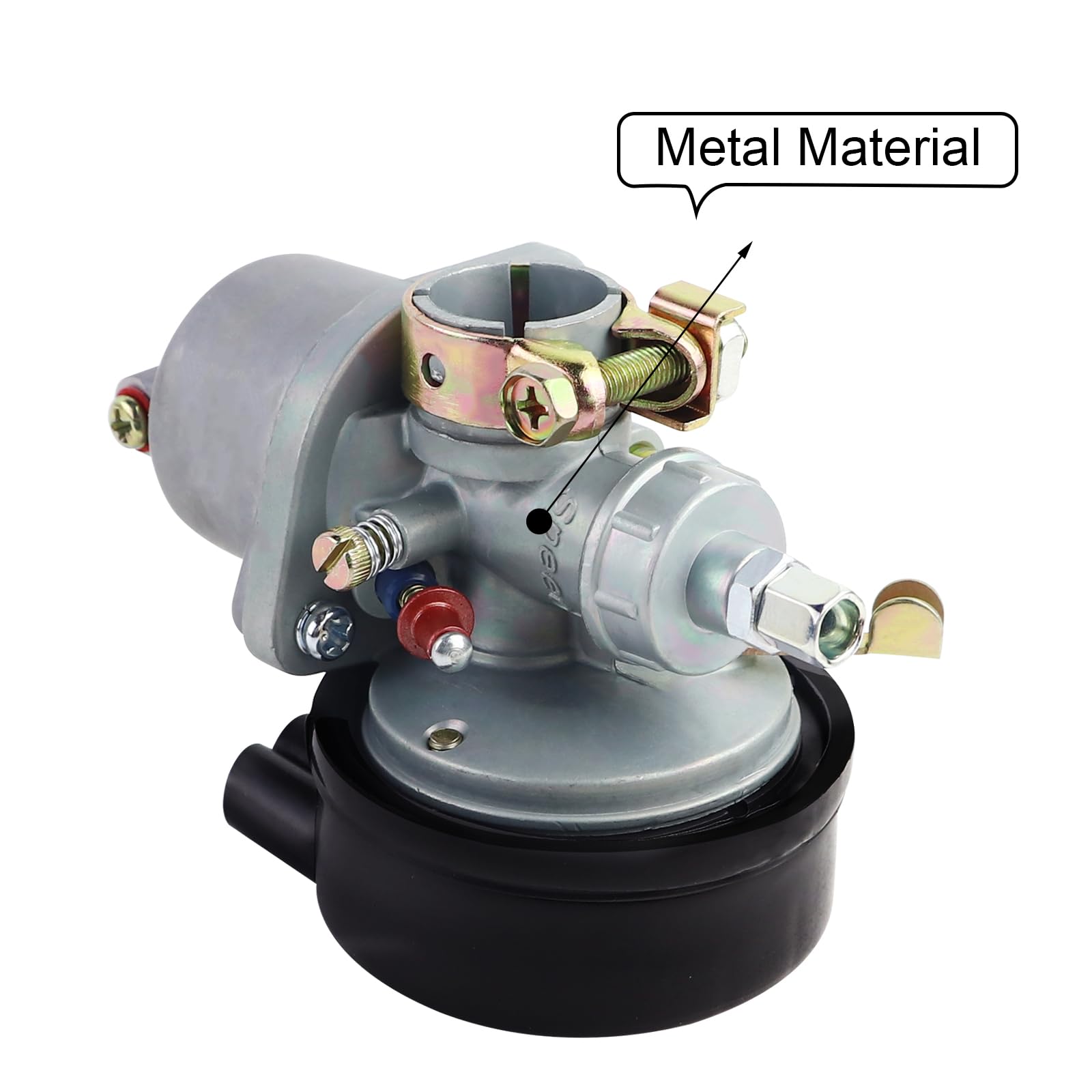 Flypig 49Cc Engine Carburetor For 80Cc 66Cc 60Cc 50Cc 2 Stroke Bicycle Motorized Bike Engine Kit