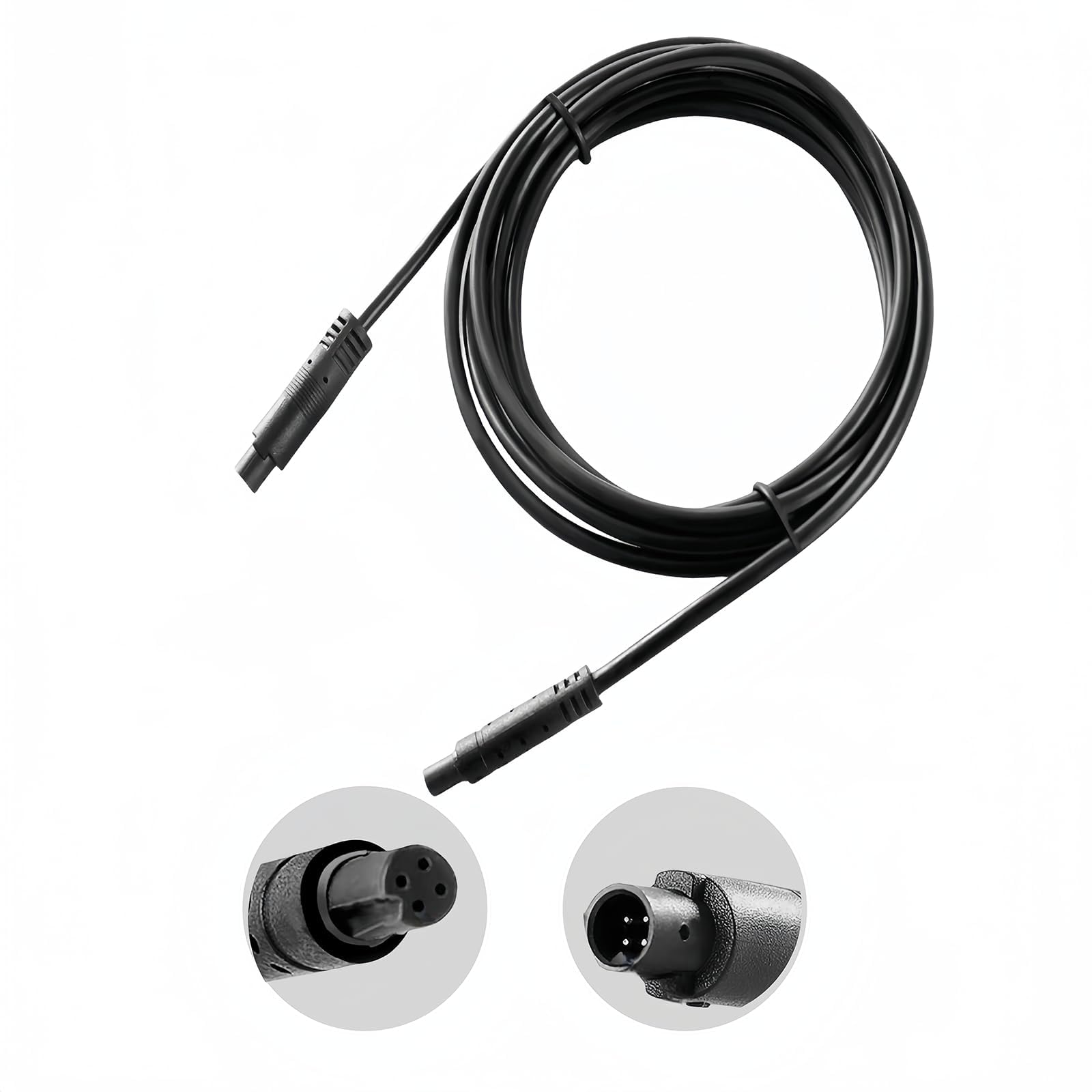 4 Pin 32.8Ft Dash Cam Rear View Backup Camera Male To Female 4Pin Cable Reverse Car Recorder Video Cable Extension Cord (4-Pin32