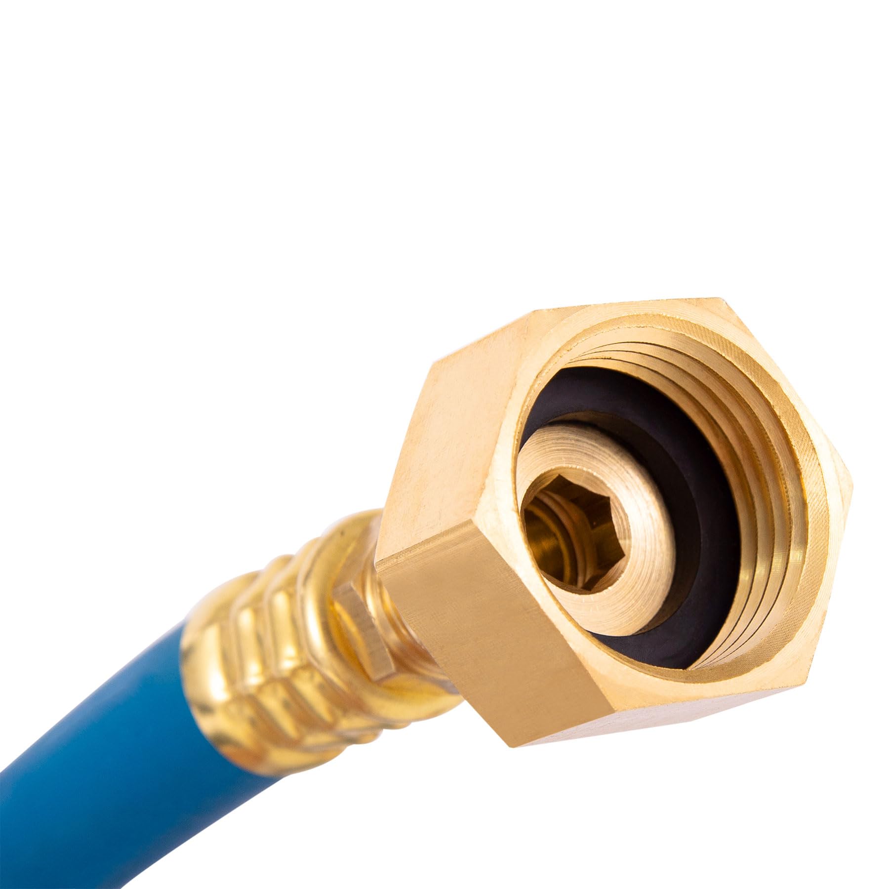 Flush Hose Fitting Kit For Yamaha,Pwc Waverunner/Sport Jet Boat Flush Fitting Blue Kit Compatiable For Yamaha,Lx Vx Vxr Fxho Vx1